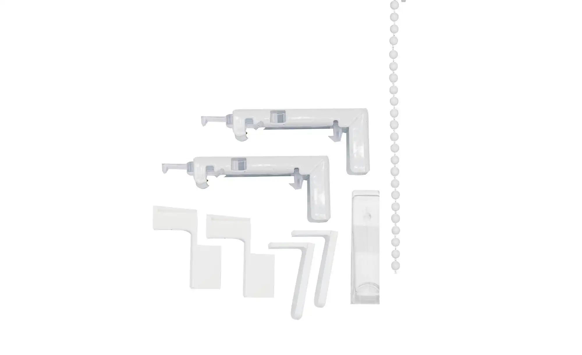 Mydeco Doppelrollo mit Blende   ¦ weiß ¦ Synthetische Materialien ¦ Maße (c günstig online kaufen