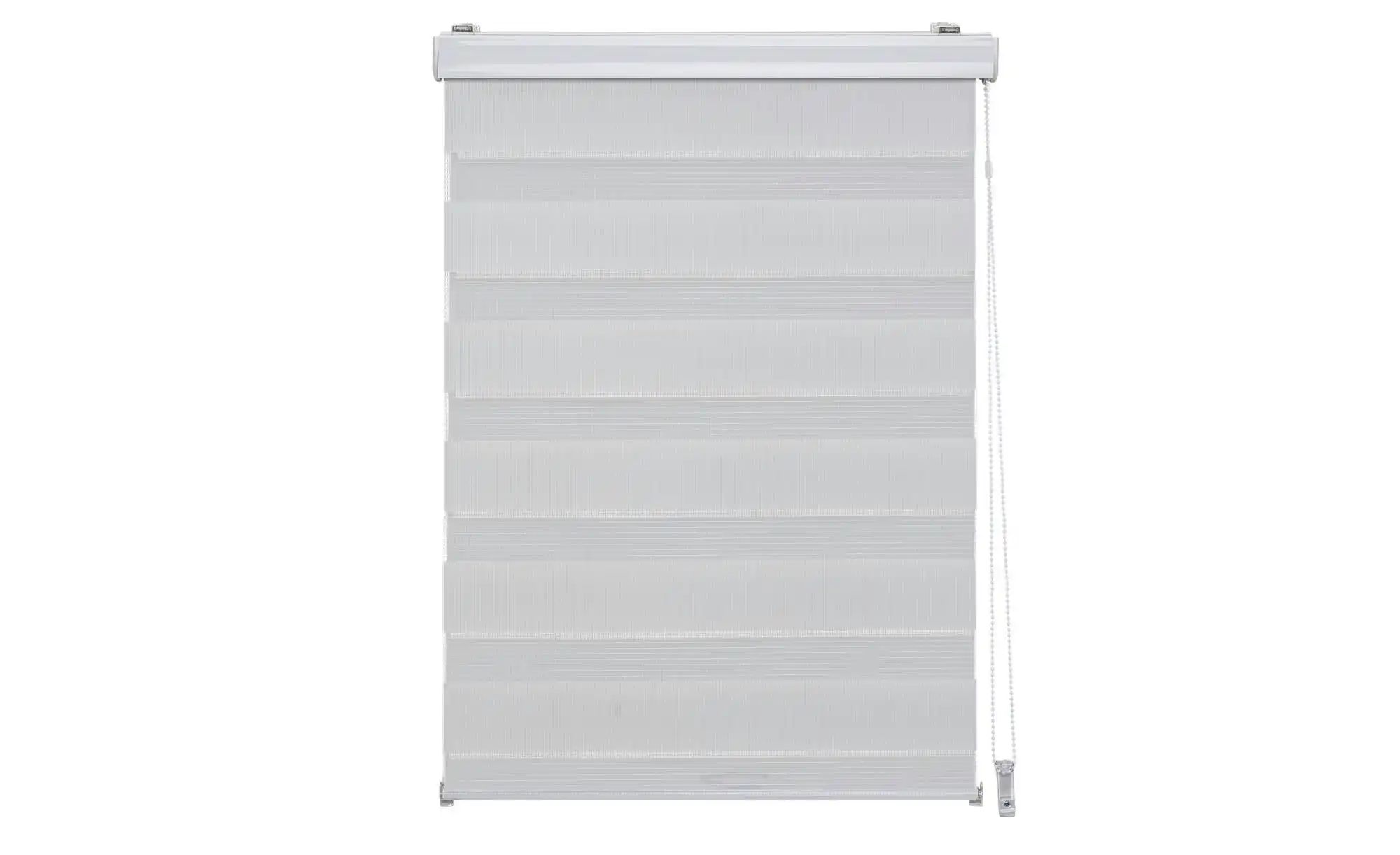 Mydeco Doppelrollo mit Blende   ¦ weiß ¦ Synthetische Materialien ¦ Maße (c günstig online kaufen