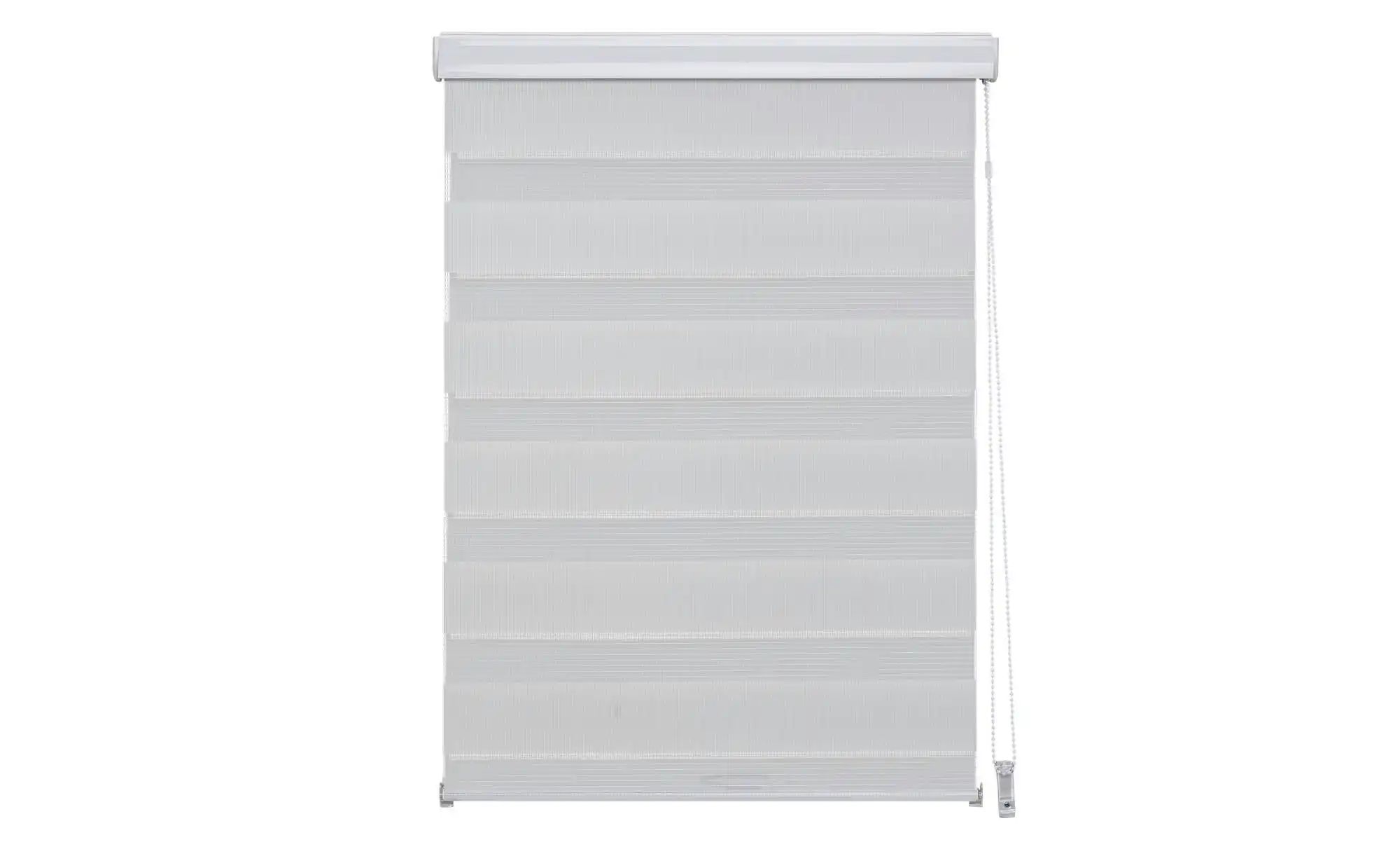 Mydeco Doppelrollo mit Blende   ¦ weiß ¦ Synthetische Materialien ¦ Maße (c günstig online kaufen