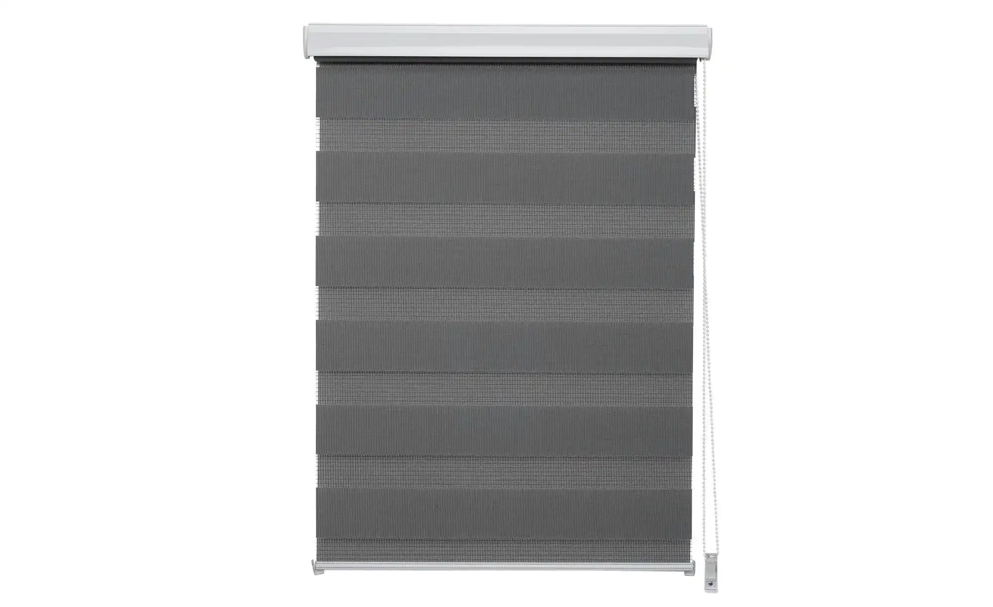 Mydeco Doppelrollo mit Blende   ¦ grau ¦ Synthetische Materialien ¦ Maße (c günstig online kaufen