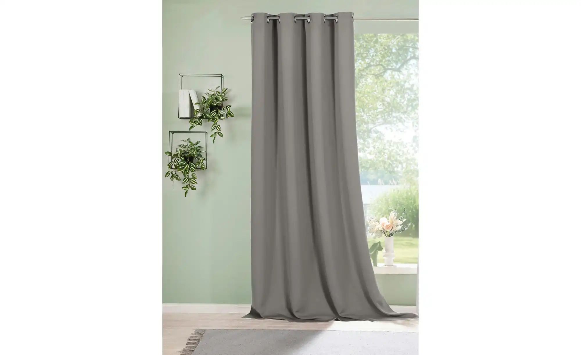 Weckbrodt Verdunk.-/Thermovorhang   ¦ braun ¦ Synthetik ¦ Maße (cm): B: 135 günstig online kaufen