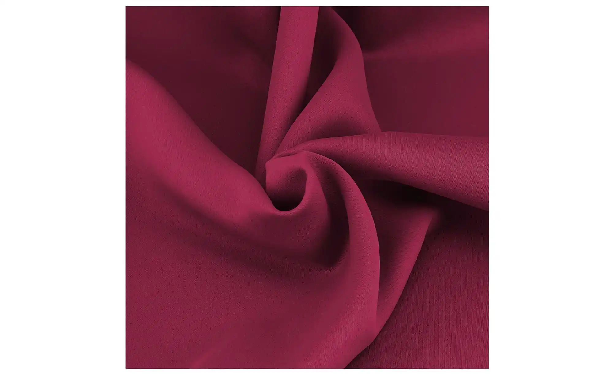 Weckbrodt Verdunk.-/Thermovorhang   ¦ rot ¦ Synthetik ¦ Maße (cm): B: 275 H günstig online kaufen