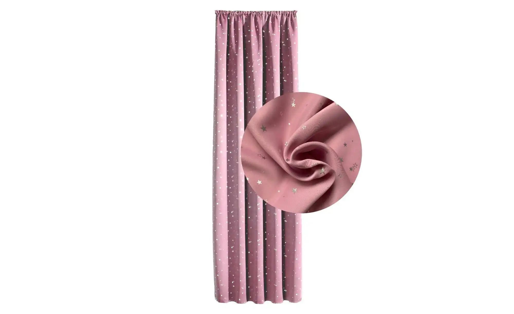 Weckbrodt Verdunk.-/Thermovorhang   ¦ rosa/pink ¦ Synthetik ¦ Maße (cm): B: günstig online kaufen