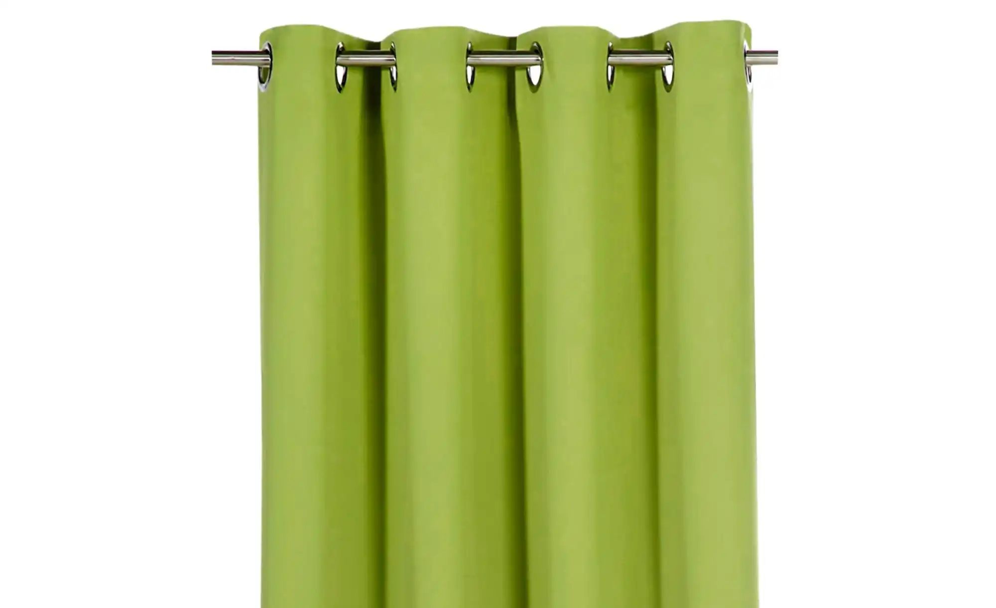 Thumbnail - Weckbrodt Verdunk.-/Thermovorhang   ¦ grün ¦ Synthetik ¦ Maße (cm): B: 135 H: 0,5 Gardinen & Rollos > Gardinen & Vorhäng...