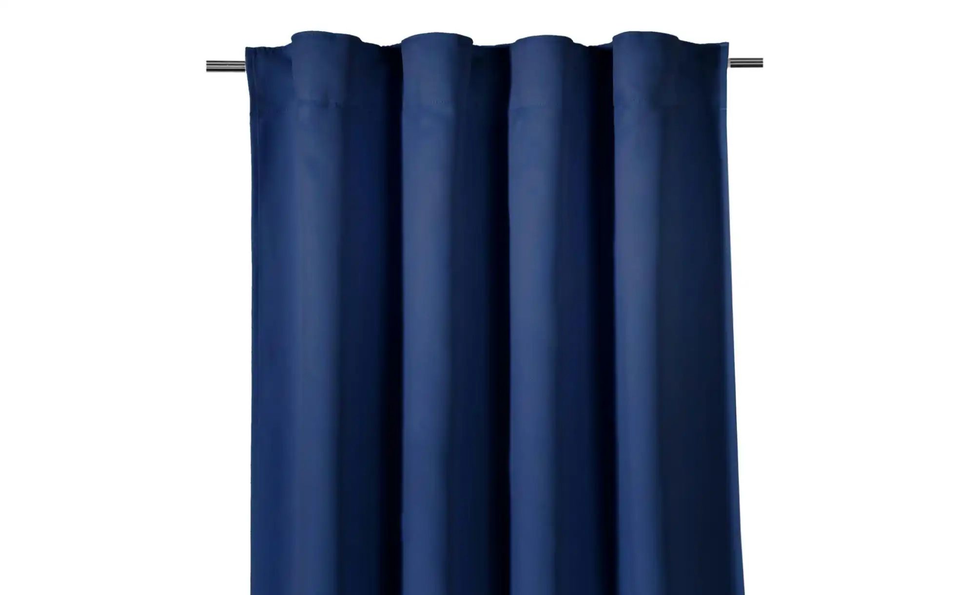 Weckbrodt Verdunk.-/Thermovorhang   ¦ blau ¦ Synthetik ¦ Maße (cm): B: 135 günstig online kaufen