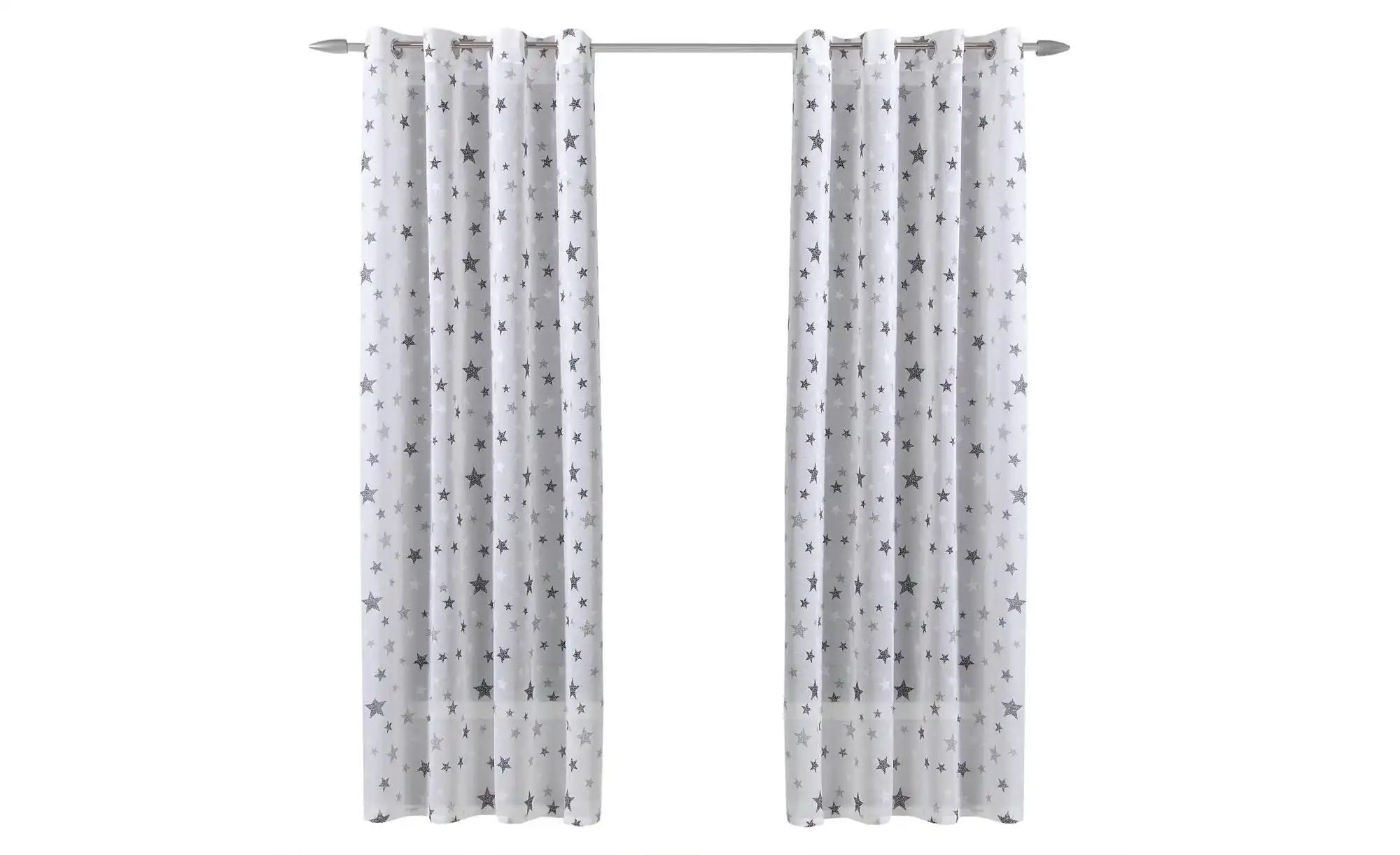 Weckbrodt Ösenschal   ¦ weiß ¦ Synthetik ¦ Maße (cm): B: 135 H: 0,5 Gardine günstig online kaufen