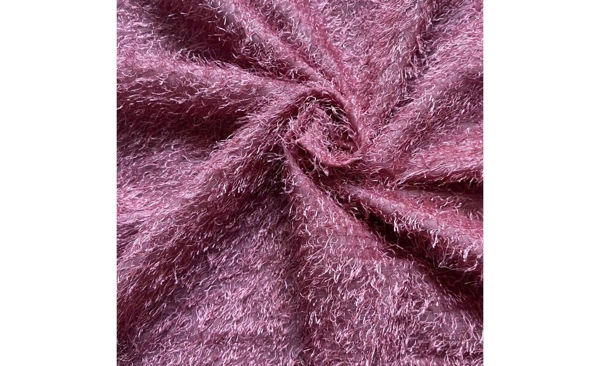 Weckbrodt Ösenschal   ¦ lila/violett ¦ Synthetik ¦ Maße (cm): B: 140 H: 0,5 günstig online kaufen