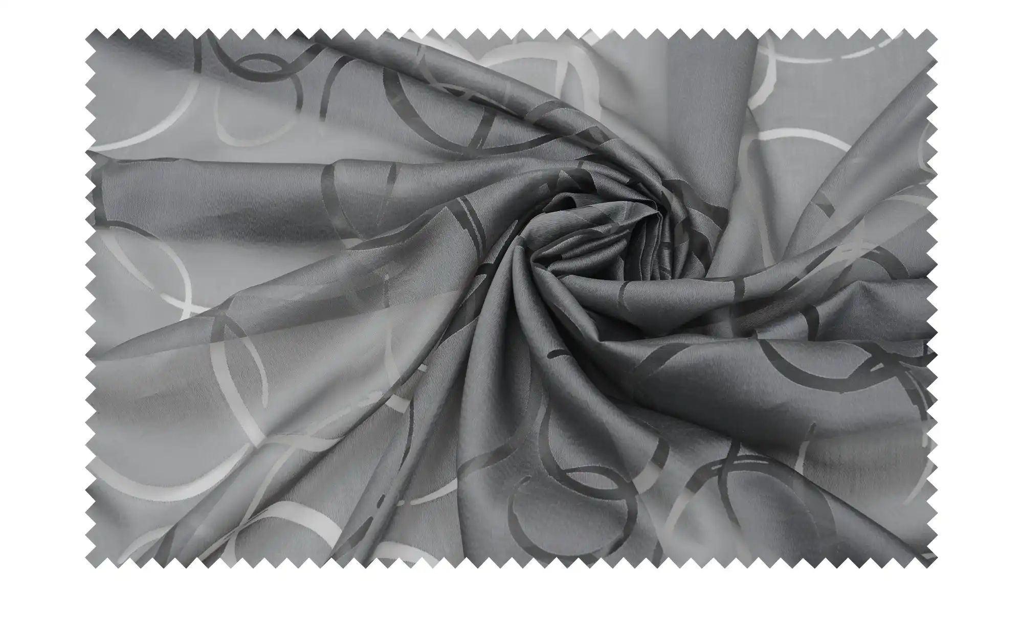 Vorhang  Kreise ¦ Synthetik ¦ Maße (cm): B: 140 Gardinen & Rollos > Gardine günstig online kaufen