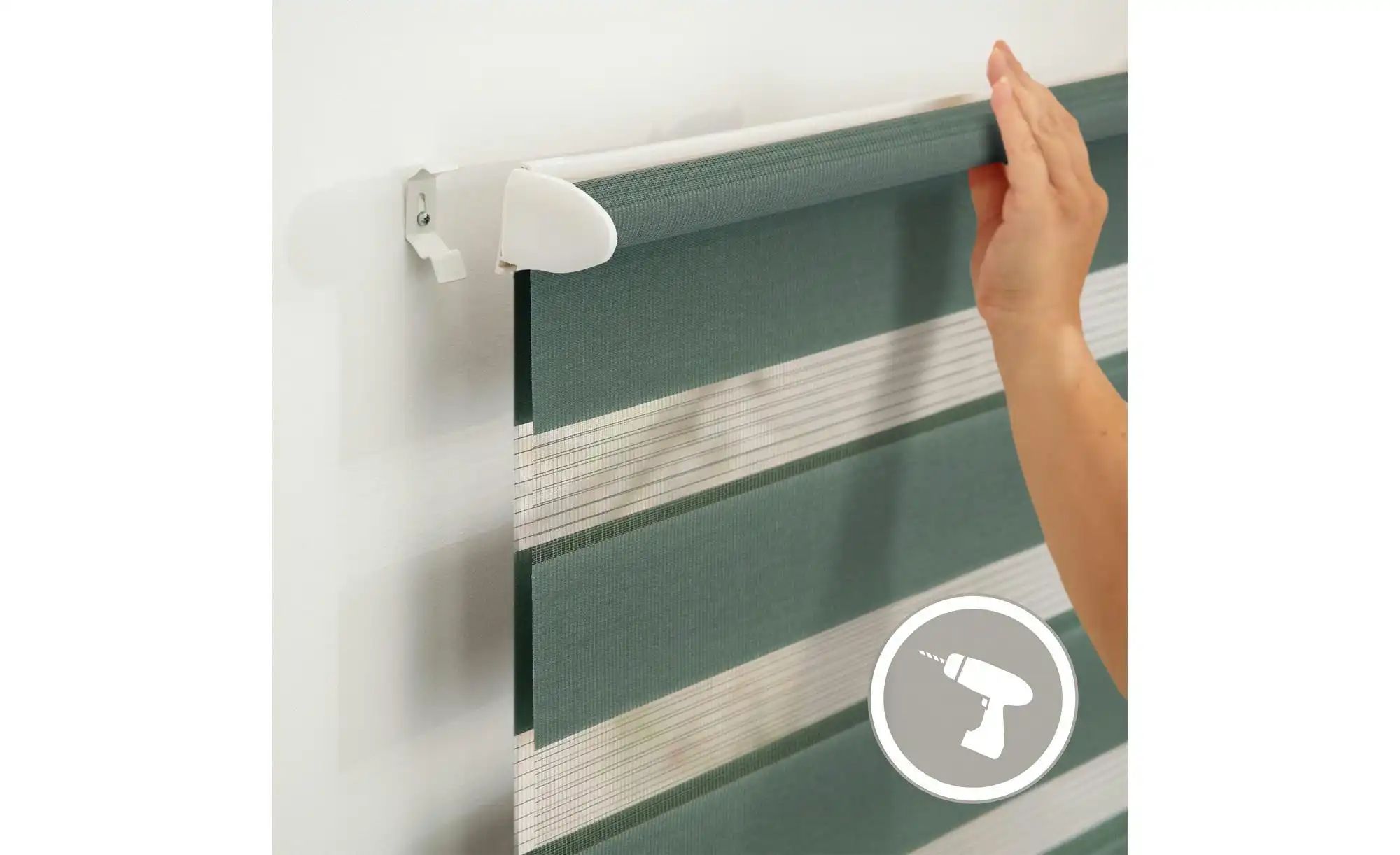 Thumbnail - Lichtblick Klemmfixrollo   ¦ grün ¦ Synthetische Materialien ¦ Maße (cm): B: 70 H: 5 Gardinen & Rollos > Rollos & Jalous...
