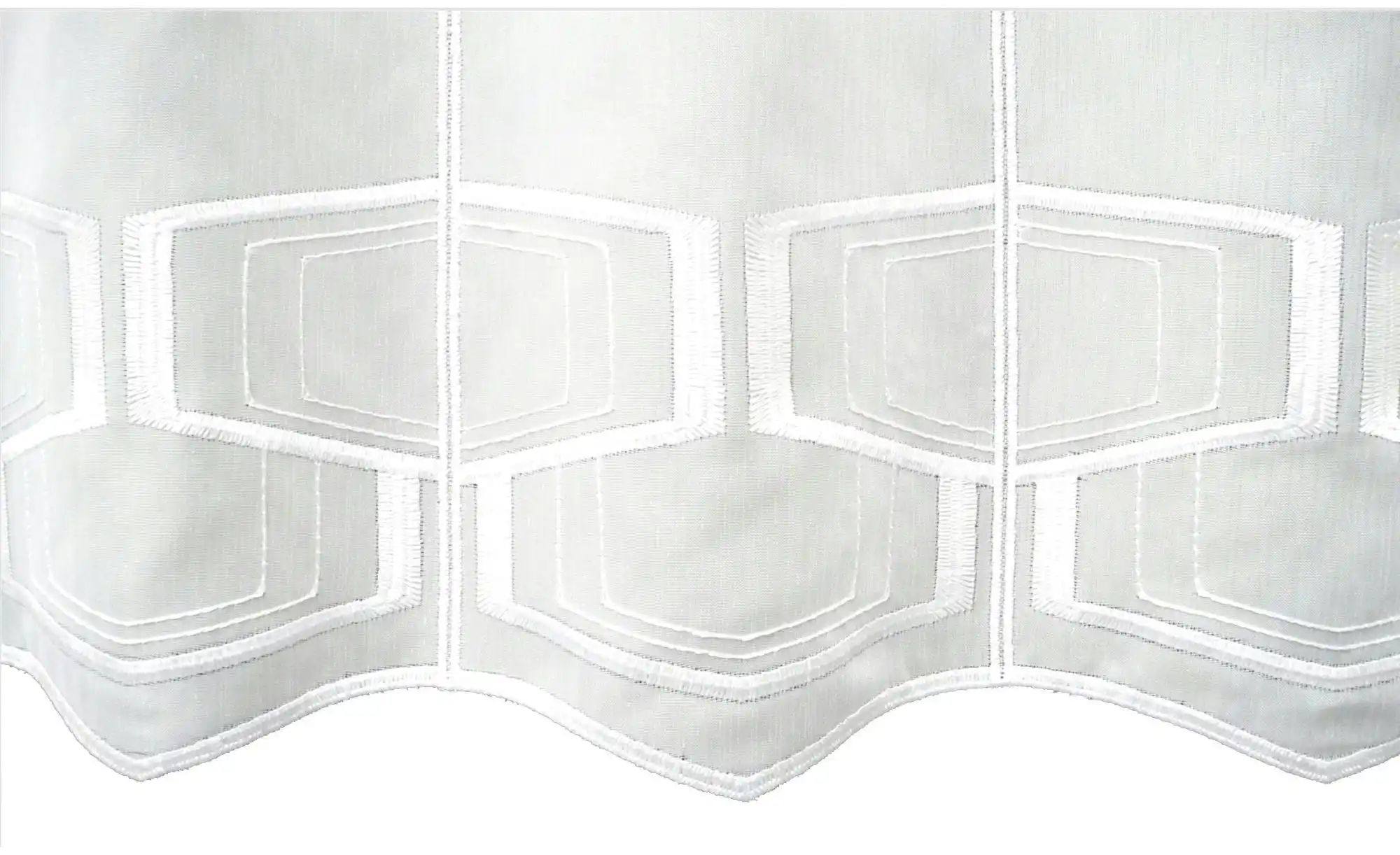 Thumbnail - FLORENTINA Scheibengardine   ¦ weiß ¦ Synthetik ¦ Maße (cm): B: 144 H: 93 Gardinen & Rollos > Gardinen & Vorhänge > Schi...