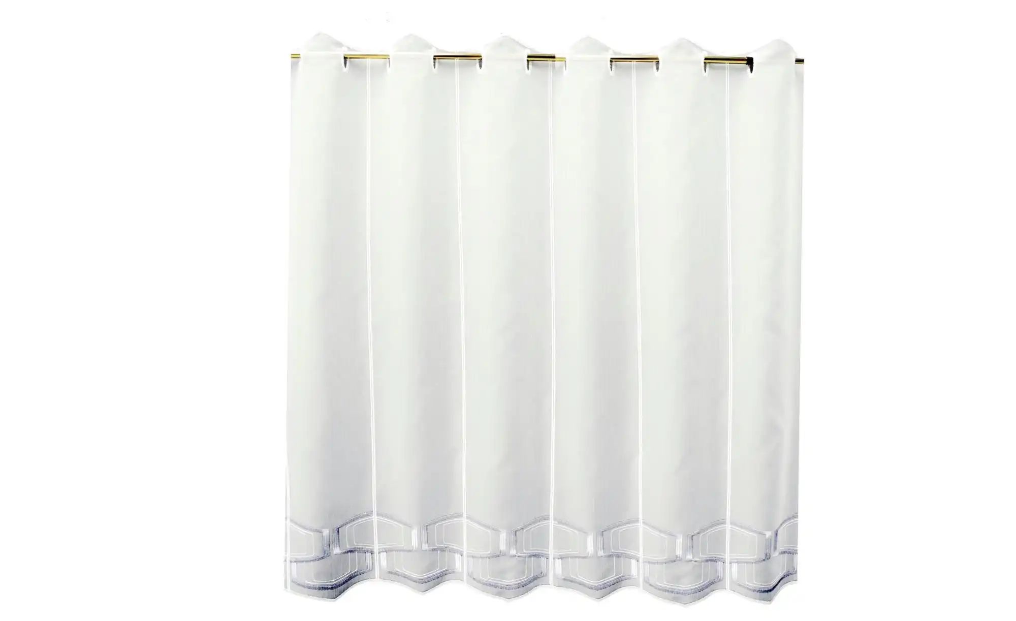 FLORENTINA Scheibengardine   ¦ blau ¦ Synthetik ¦ Maße (cm): B: 144 H: 93 G günstig online kaufen