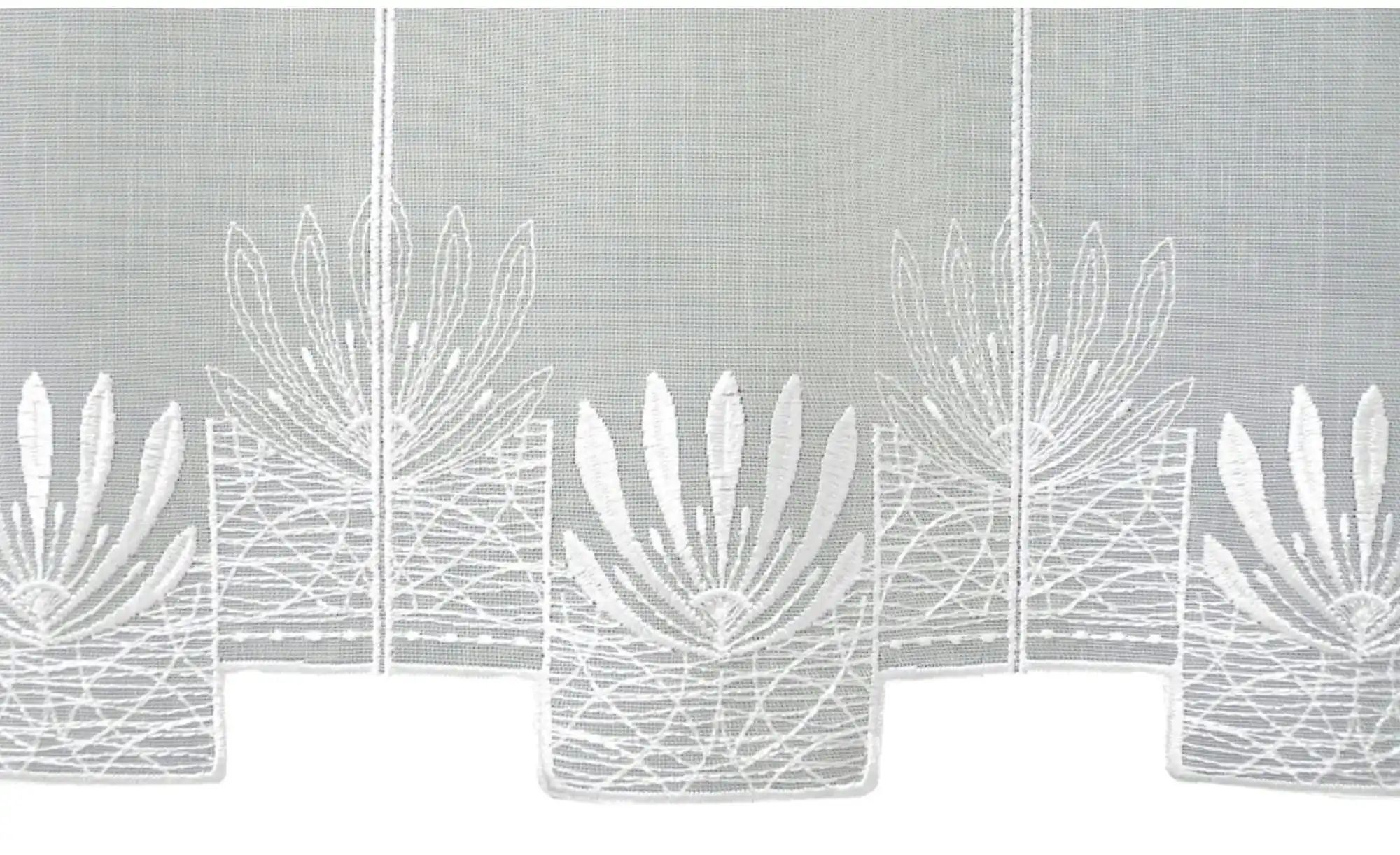 Thumbnail - FLORENTINA Scheibengardine   ¦ weiß ¦ Synthetik ¦ Maße (cm): B: 144 H: 60 Gardinen & Rollos > Gardinen & Vorhänge > Schi...