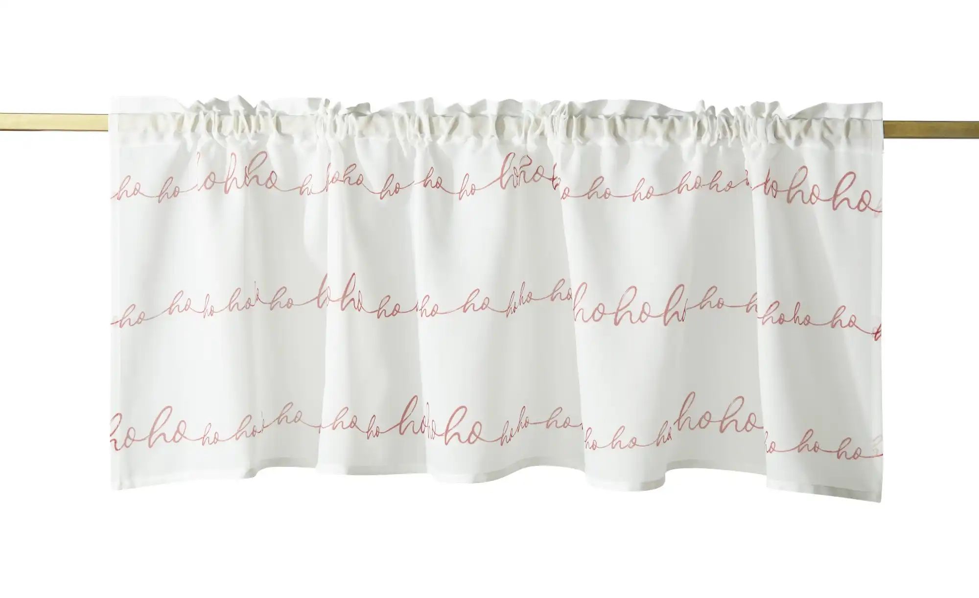 Bistrogardine  Hohoho ¦ weiß ¦ Synthetik ¦ Maße (cm): B: 45 Weihnachten - H günstig online kaufen