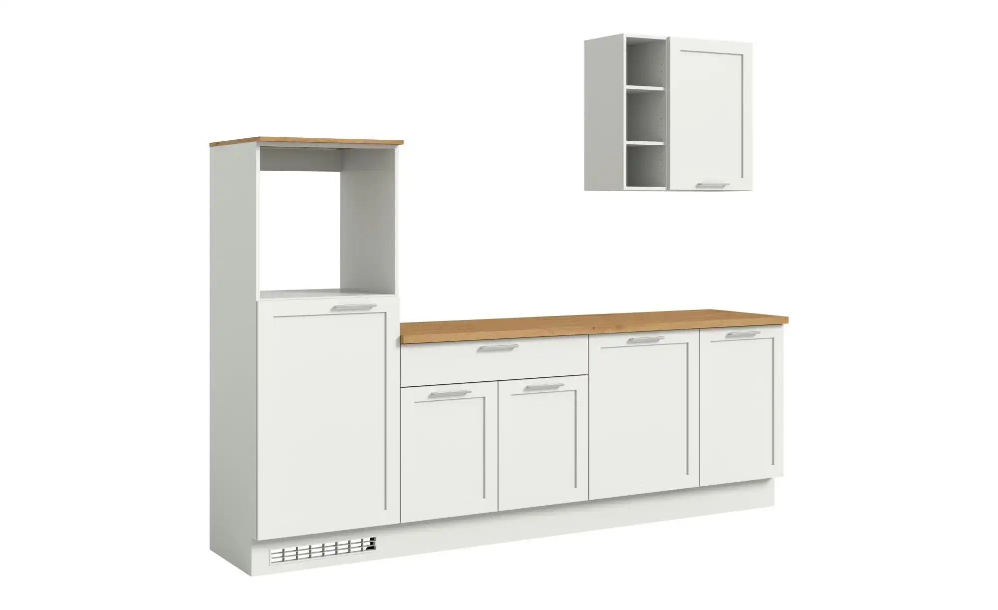 Küchenzeile  Miller ¦ weiß ¦ Maße (cm): B: 260 H: 60 Küchen-online > Küchen günstig online kaufen