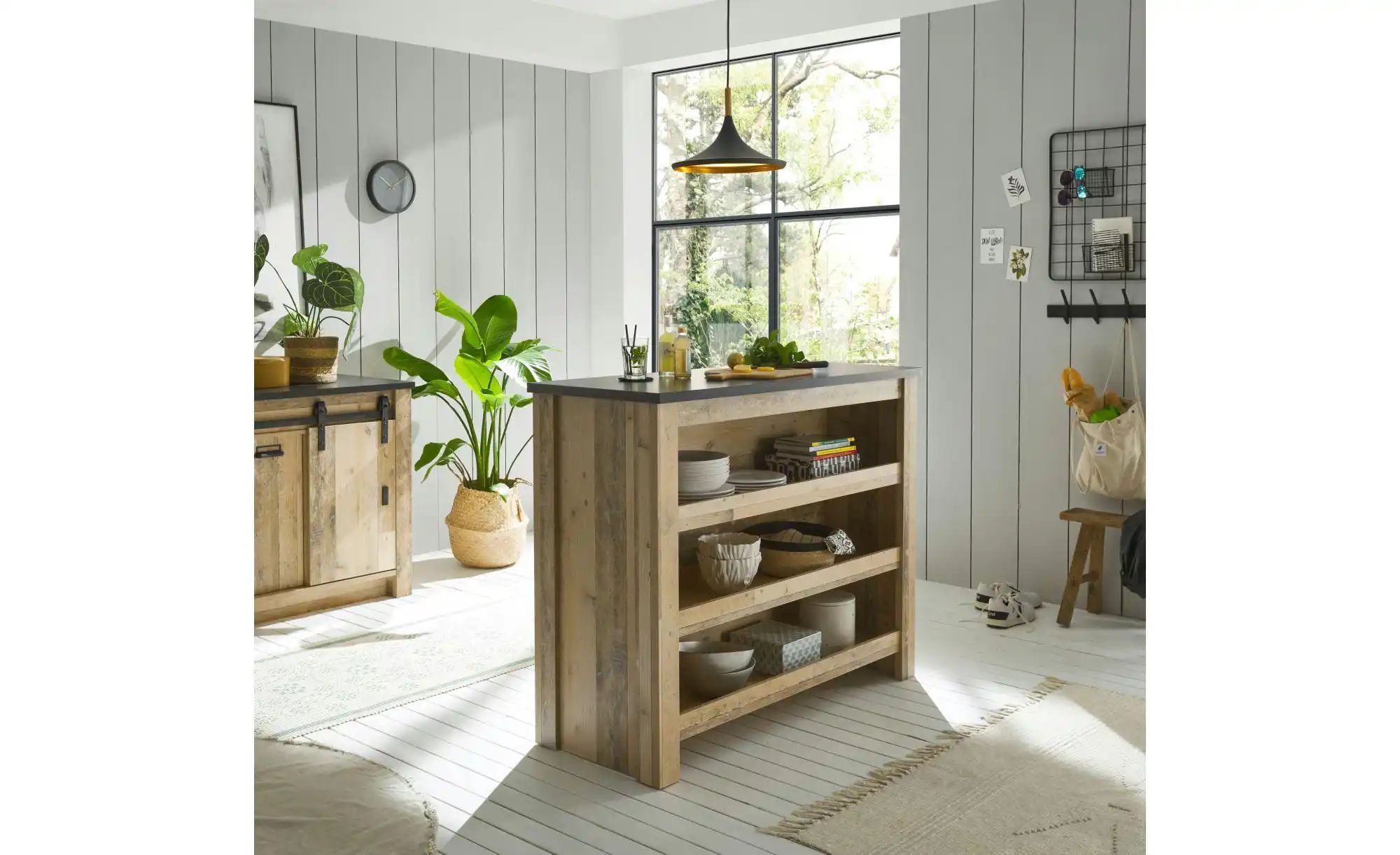 Thumbnail - Kombi 1YYAK2   ¦ holzfarben ¦ Maße (cm): B: 161 H: 93 Küchen-online > Küchenblöcke ohne E-Geräte - Höffner