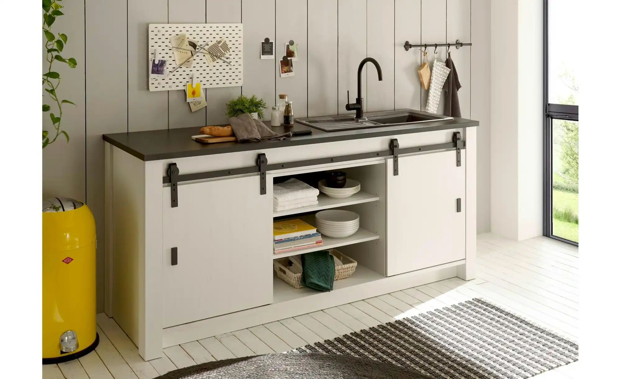 Küchenzeile  Sintra ¦ weiß ¦ Maße (cm): B: 201 H: 93 Küchen-online > Küchen günstig online kaufen
