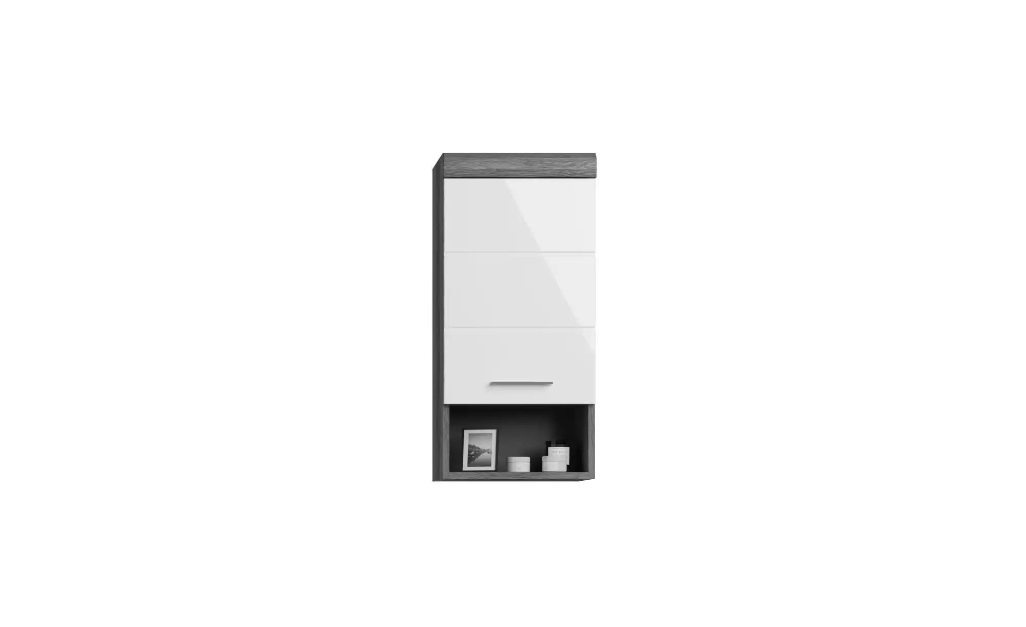 Thumbnail - Badmöbel-Set SCHLOONSEE 4 teilig bestehend aus: Waschbeckenunterschrank Spiegelschrank Unterschrank Hängeschrank S...