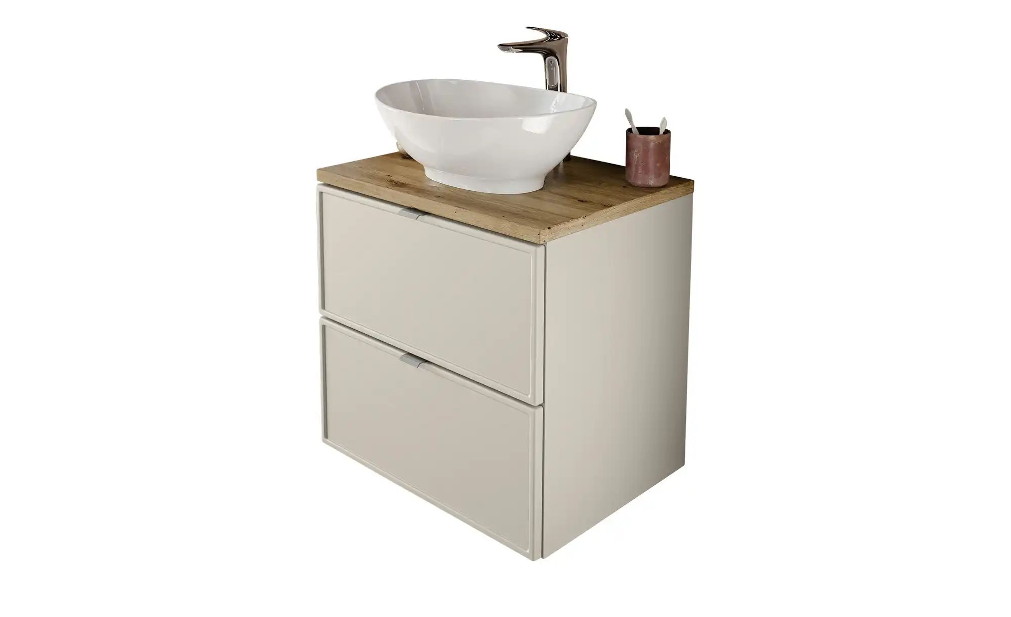 Waschtischkombination  Behler See ¦ beige ¦ Maße (cm): B: 60 H: 73,2 T: 46. günstig online kaufen