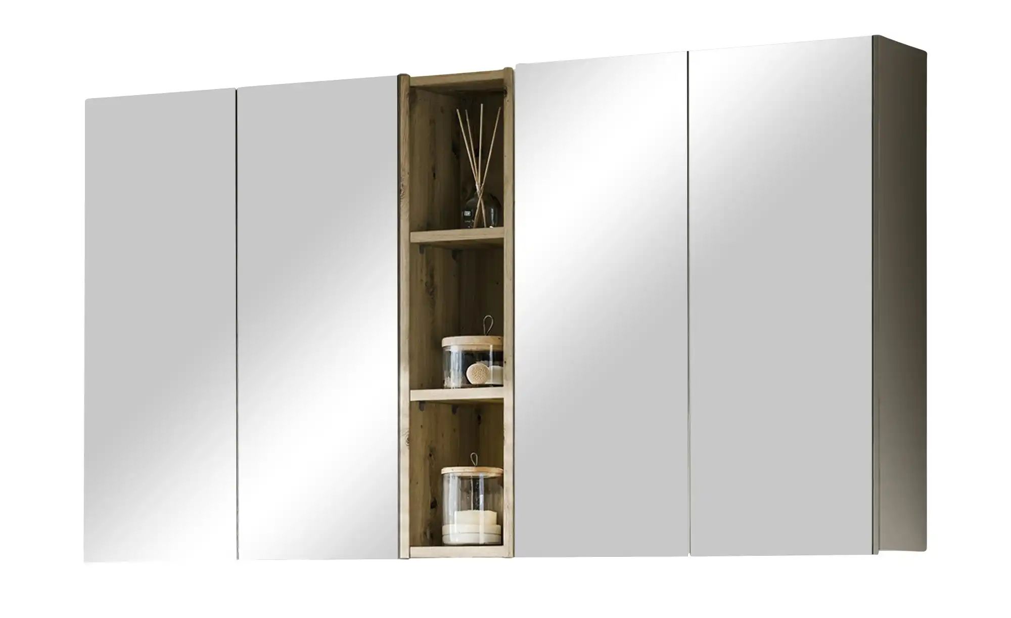 Spiegelschrank  Behler See ¦ beige ¦ Maße (cm): B: 140 H: 75 T: 19.0 Schrän günstig online kaufen