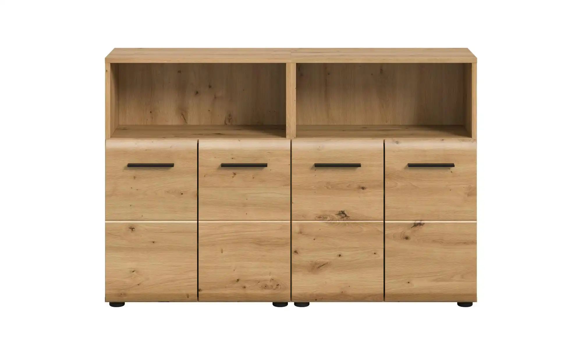 Badkombination   ¦ holzfarben ¦ Maße (cm): B: 120 H: 80 Schränke > Badschrä günstig online kaufen