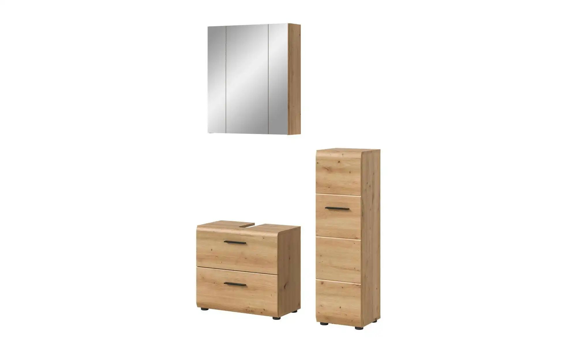 Badkombination  Igelsbachsee ¦ holzfarben ¦ Maße (cm): B: 105 H: 185 Schrän günstig online kaufen