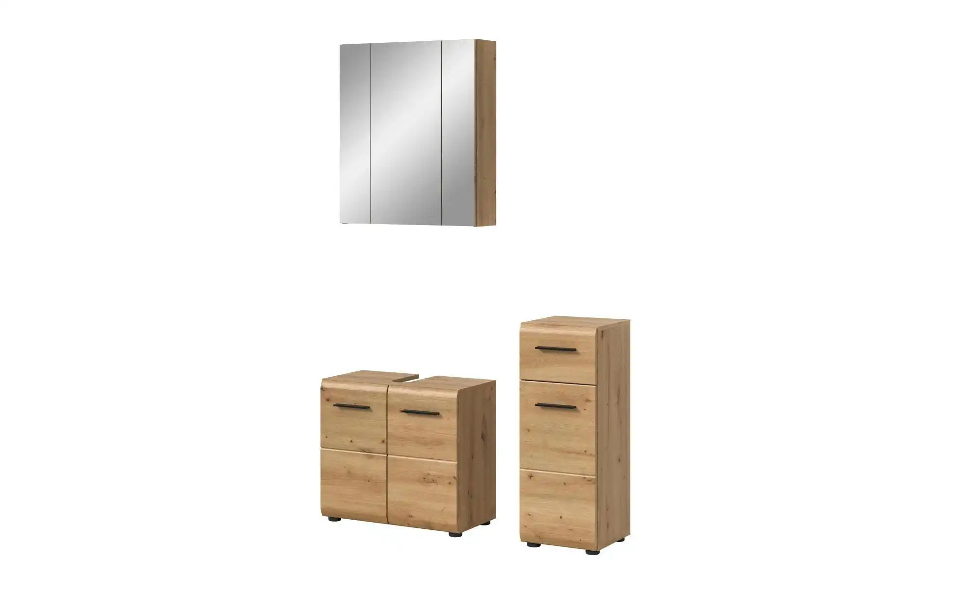 Badkombination  Igelsbachsee ¦ holzfarben ¦ Maße (cm): B: 105 H: 185 Schrän günstig online kaufen