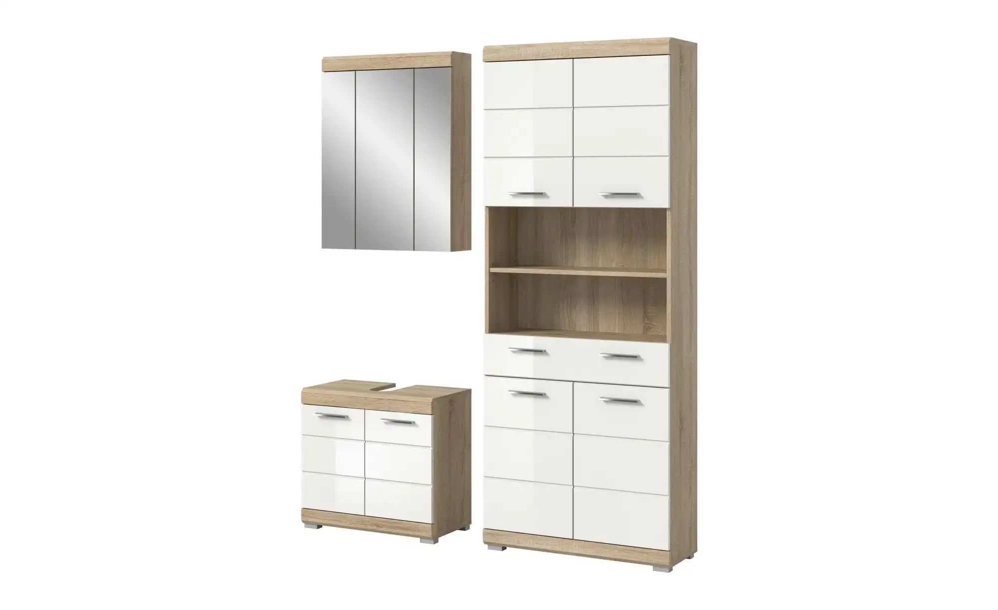 Badkombination   ¦ holzfarben ¦ Maße (cm): B: 149 H: 191 Schränke > Badschr günstig online kaufen