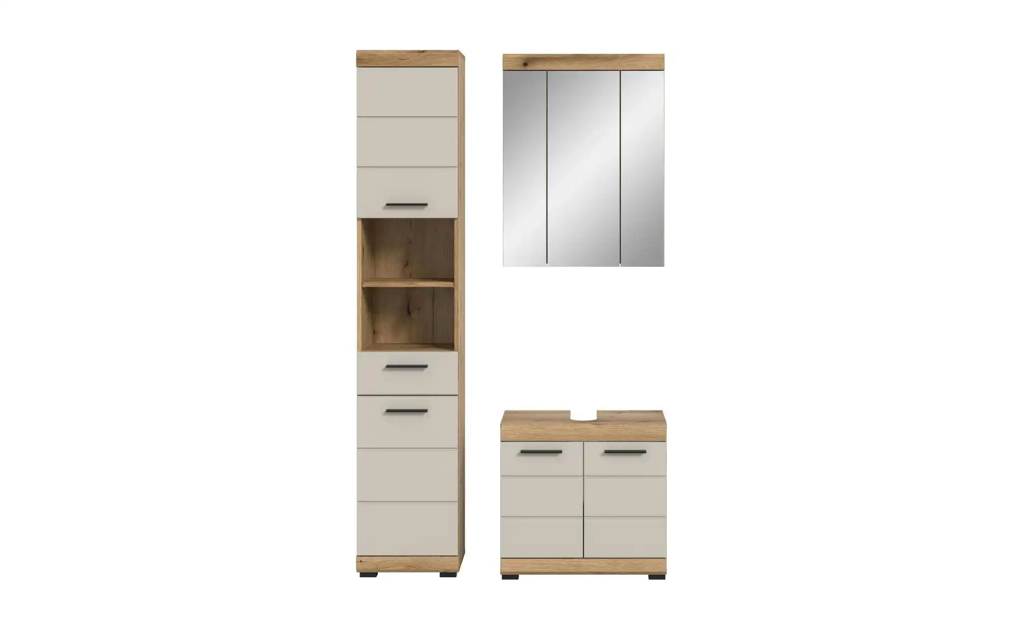 Badkombination  Schloonsee ¦ holzfarben ¦ Maße (cm): B: 112 H: 191 Schränke günstig online kaufen