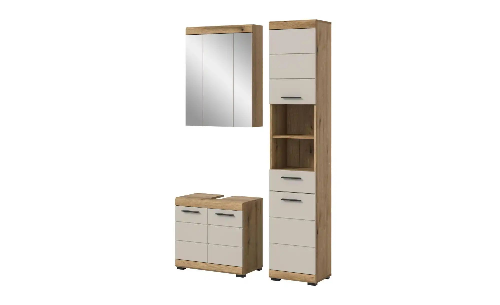 Badkombination  Schloonsee ¦ holzfarben ¦ Maße (cm): B: 112 H: 191 Schränke günstig online kaufen