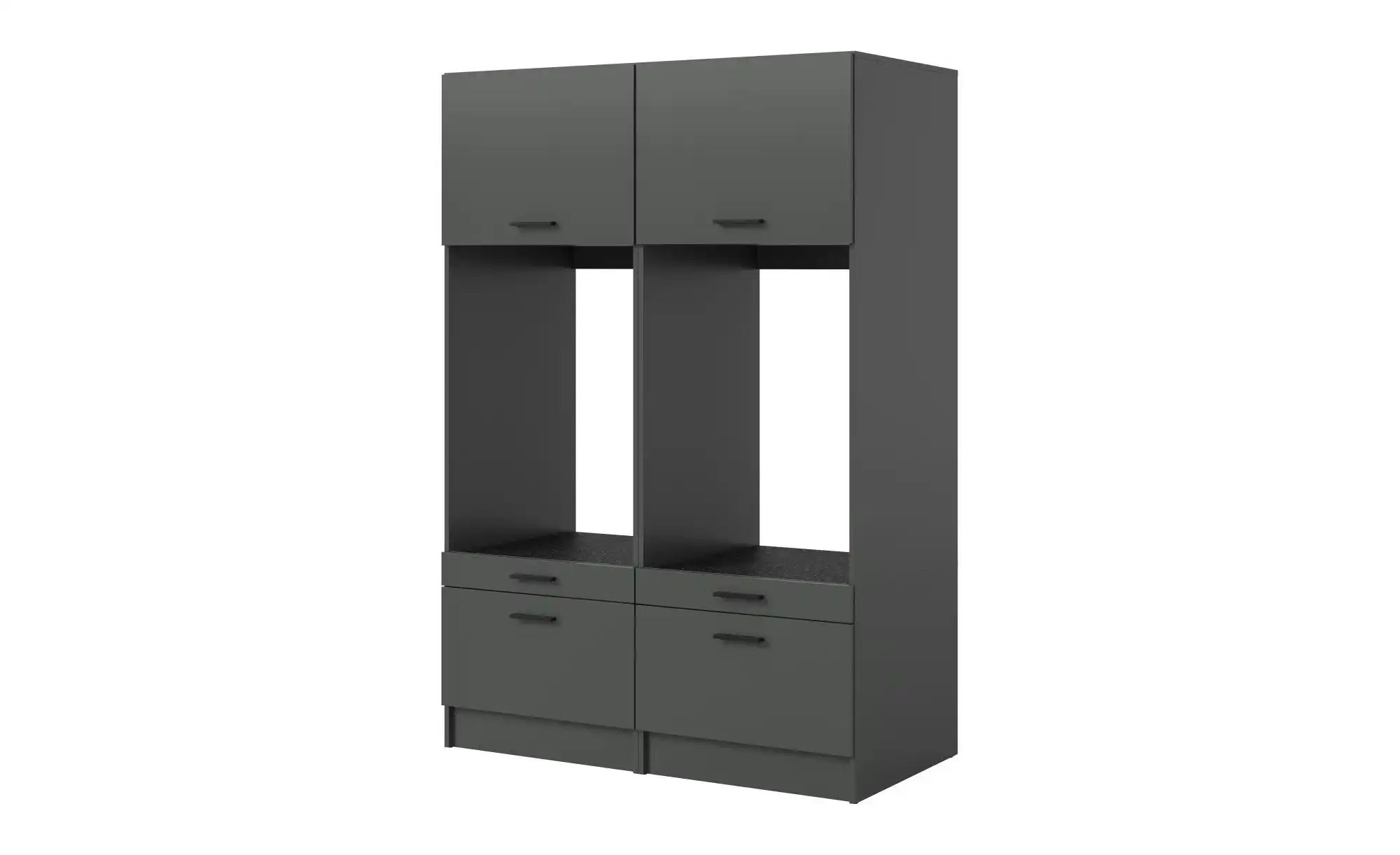 Waschmaschinenumbau Set  Frillensee ¦ grau ¦ Maße (cm): B: 133 H: 195 Schrä günstig online kaufen