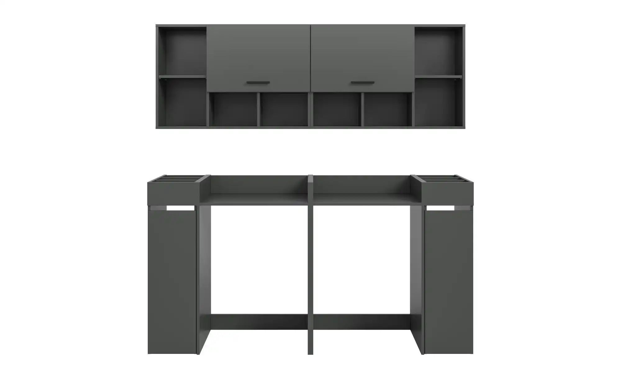 Thumbnail - Waschmaschinenumbau Set  Frillensee ¦ grau ¦ Maße (cm): B: 190 H: 195 Schränke > Badschränke > Komplett-Badkombinationen...