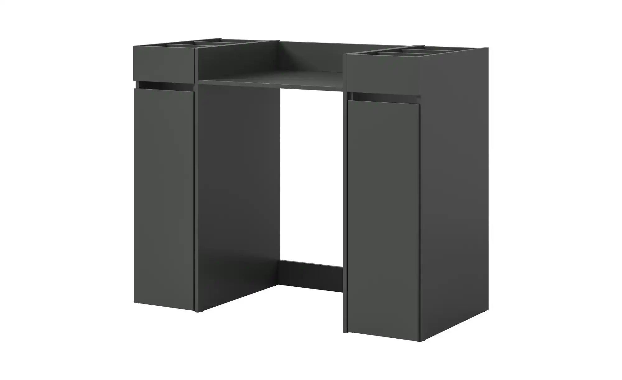 Waschmaschinenumbau Set   ¦ grau ¦ Maße (cm): B: 124 H: 101 Schränke > Bads günstig online kaufen