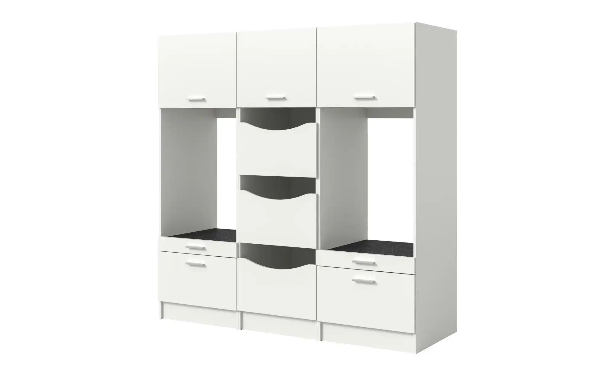 Waschmaschinenumbau Set  Frillensee ¦ weiß ¦ Maße (cm): B: 192 H: 195 Schrä günstig online kaufen