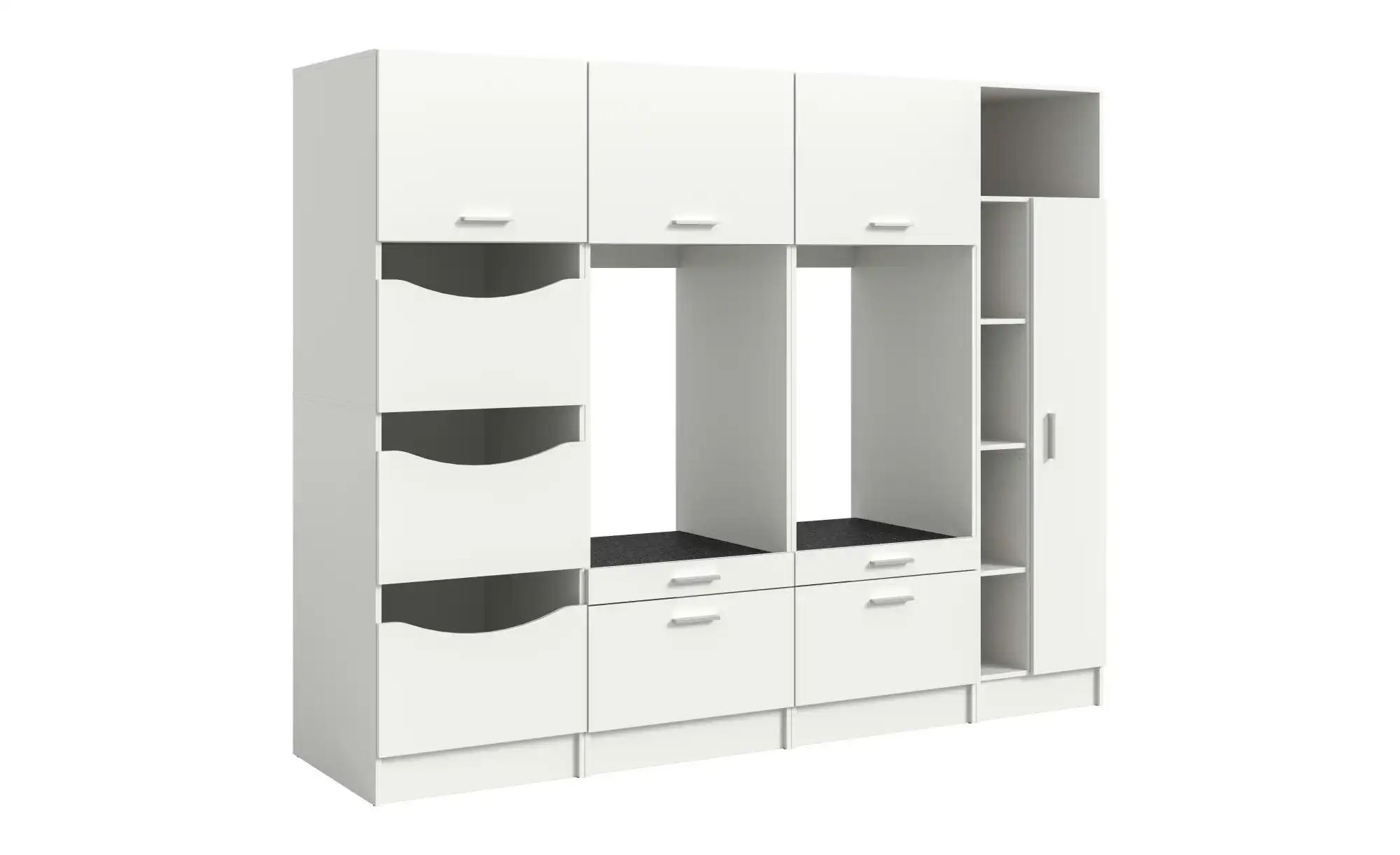 Waschmaschinenumbau Set  Frillensee ¦ weiß ¦ Maße (cm): B: 242 H: 195 Schrä günstig online kaufen