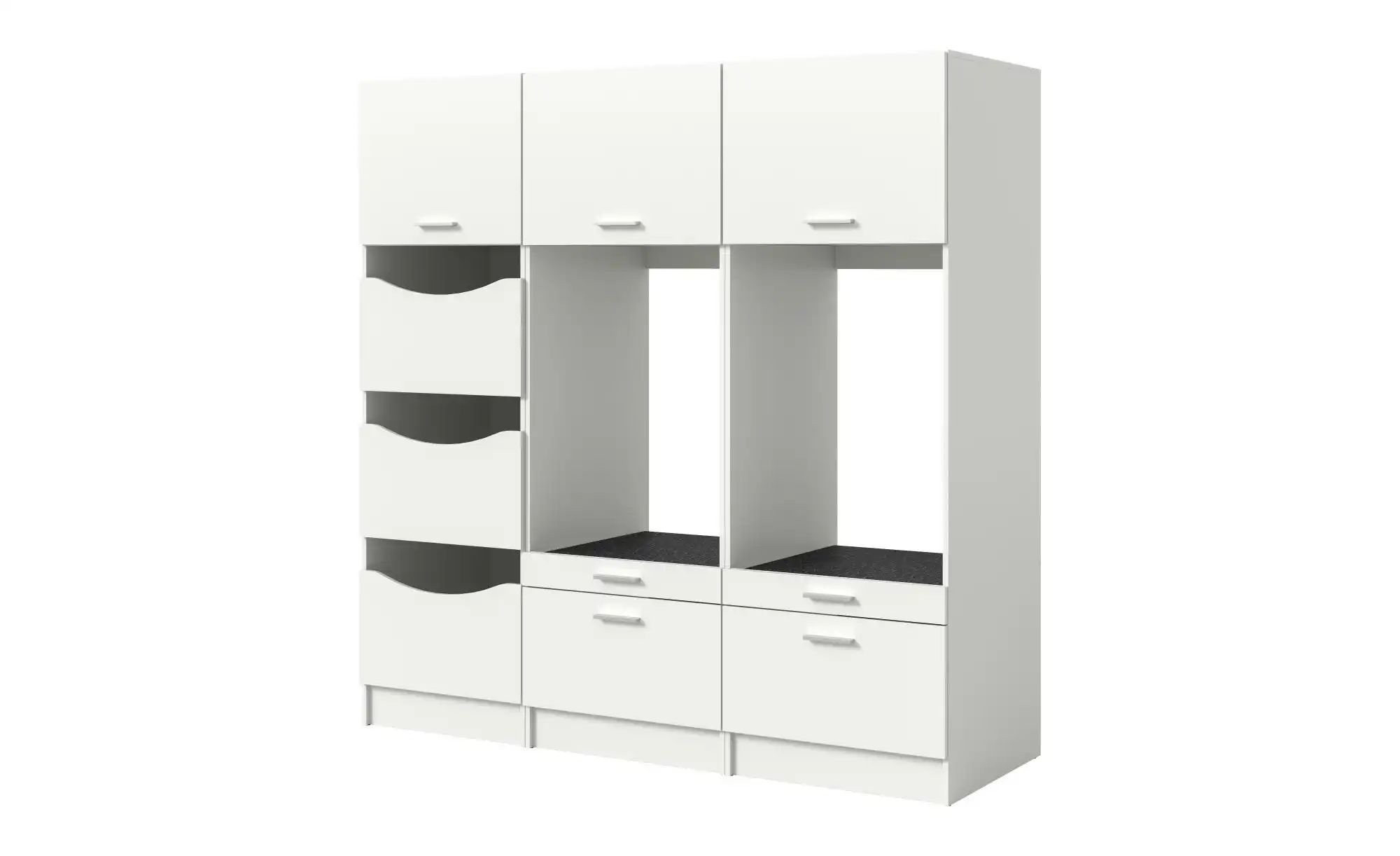 Waschmaschinenumbau Set  Frillensee ¦ weiß ¦ Maße (cm): B: 242 H: 195 Schrä günstig online kaufen