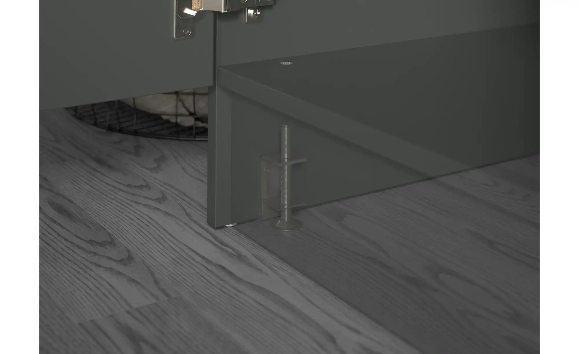 Waschmaschinenumbau Set  Frillensee ¦ grau ¦ Maße (cm): B: 176 H: 195 Schrä günstig online kaufen