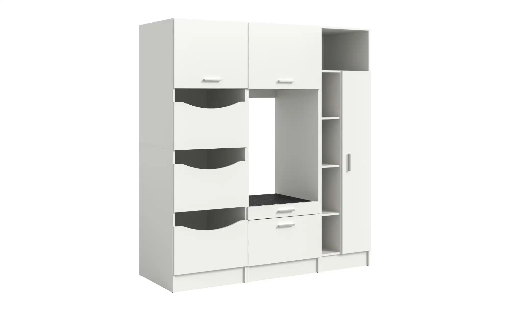 Waschmaschinenumbau Set  Frillensee ¦ weiß ¦ Maße (cm): B: 176 H: 195 Schrä günstig online kaufen