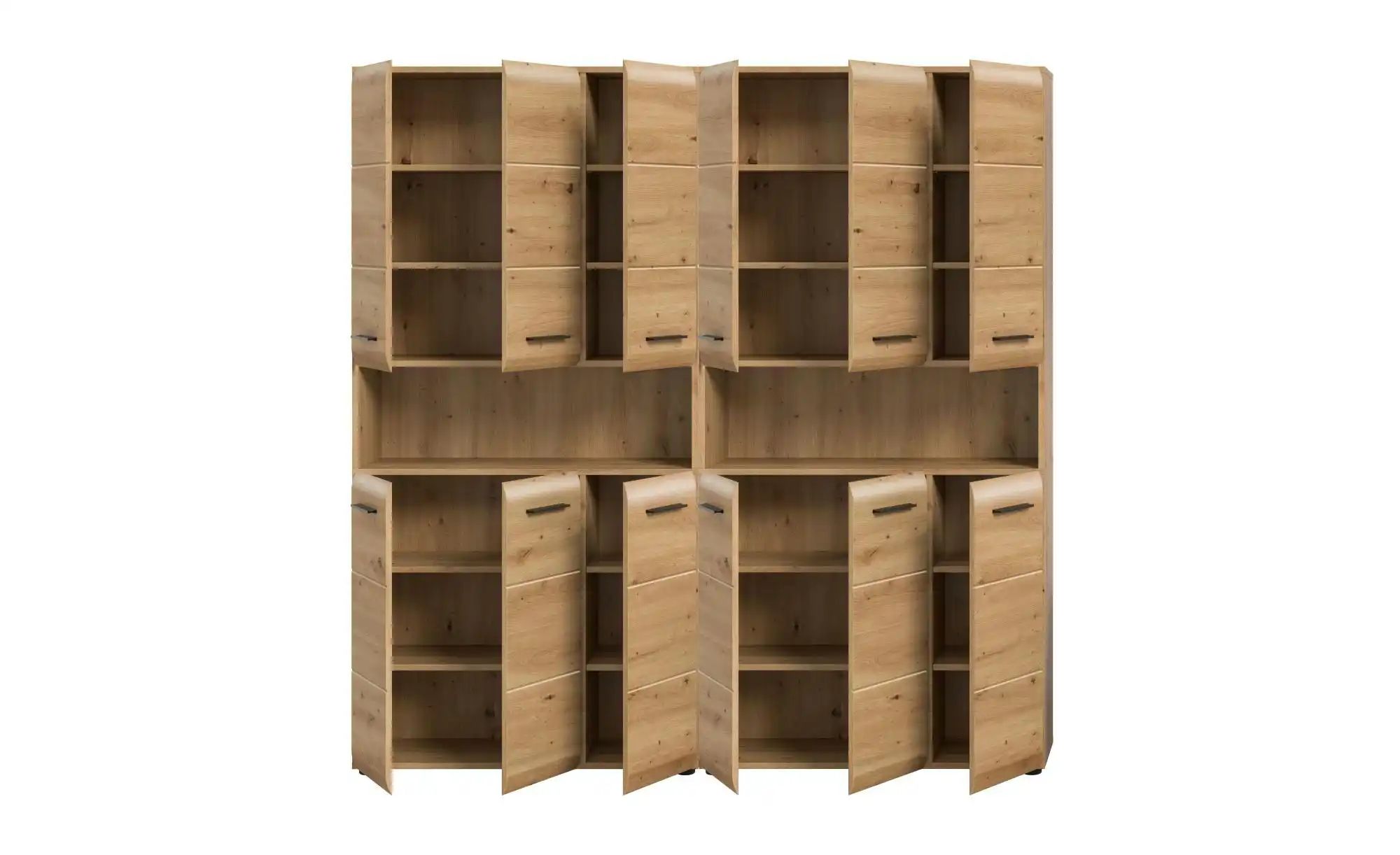 Badkombination   ¦ holzfarben ¦ Maße (cm): B: 180 H: 185 Schränke > Badschr günstig online kaufen