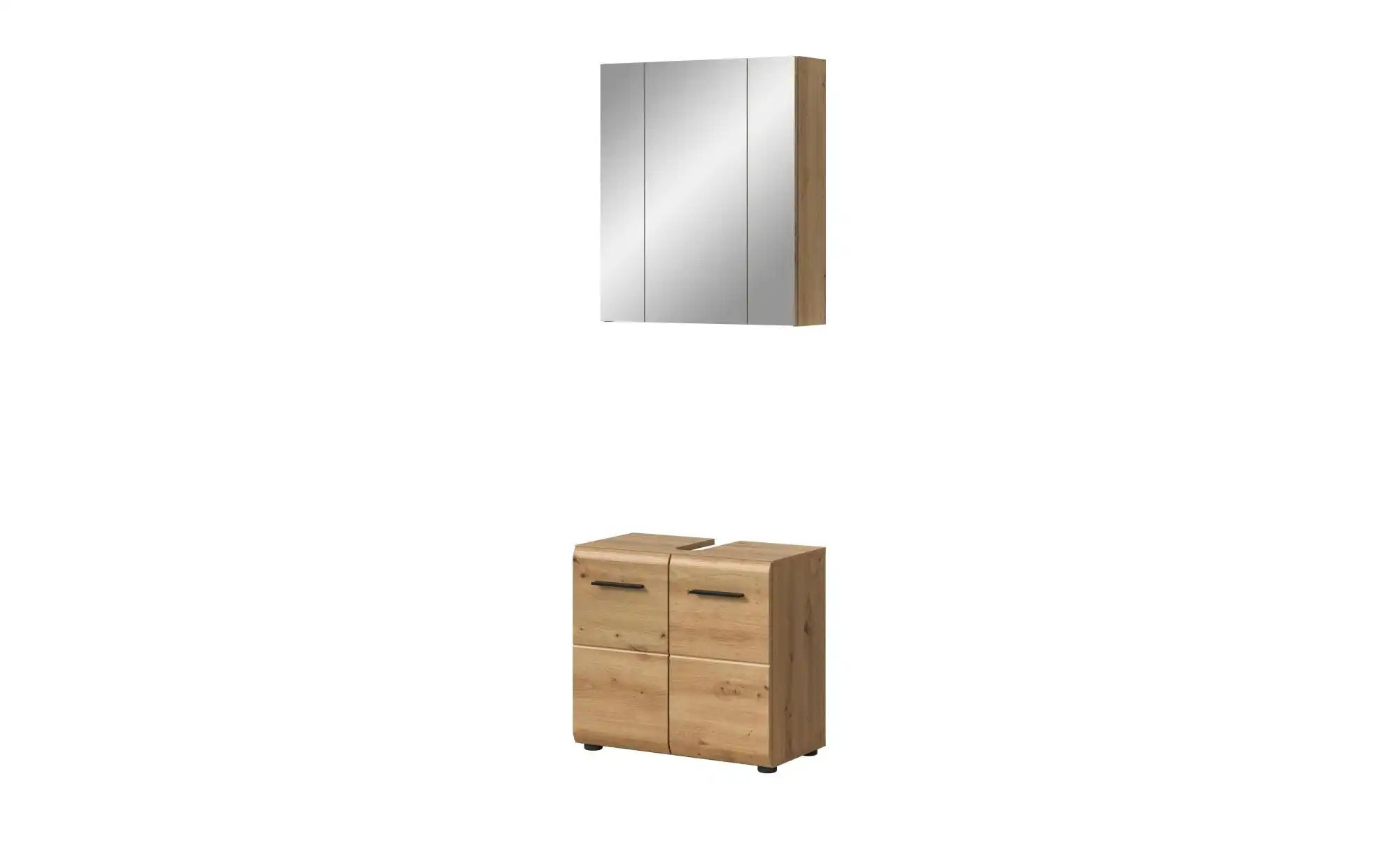 Badkombination   ¦ holzfarben ¦ Maße (cm): B: 60 H: 185 Schränke > Badschrä günstig online kaufen