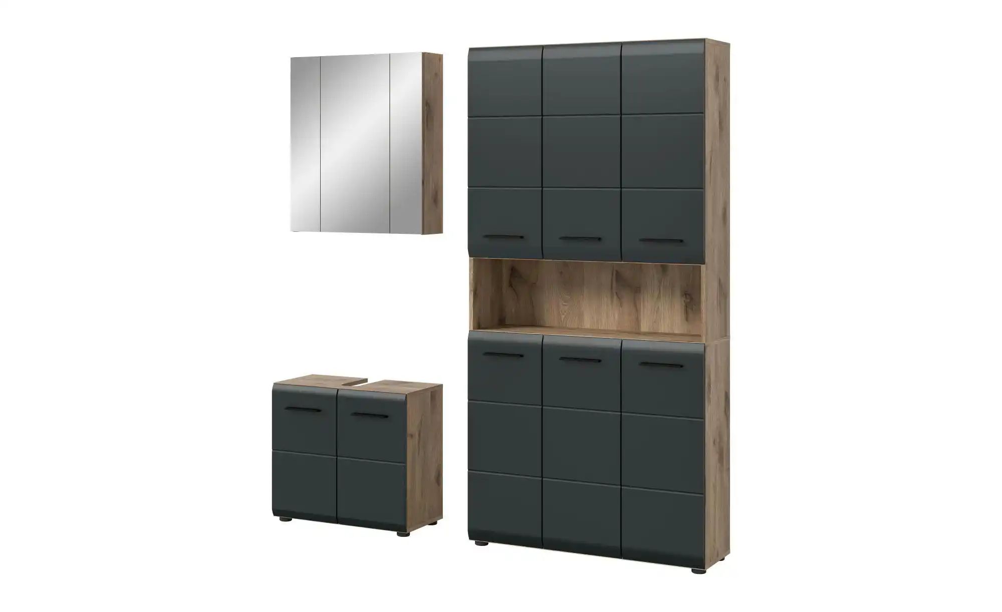 Badkombination  Igelsbachsee ¦ holzfarben ¦ Maße (cm): B: 165 H: 185 Schrän günstig online kaufen