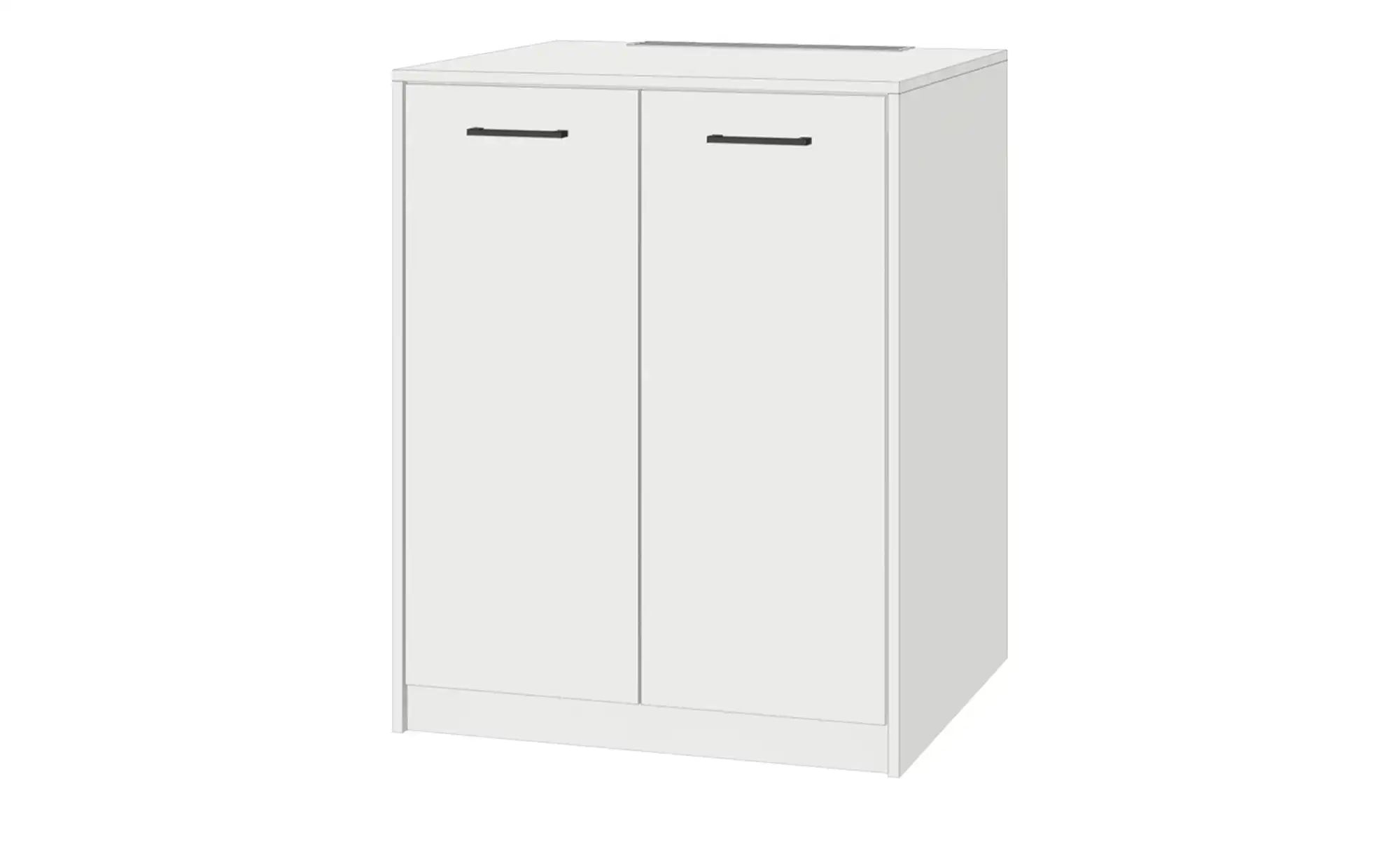 Unterschrank  Nebelsee ¦ weiß ¦ Maße (cm): B: 75 H: 92,5 T: 68.0 Schränke > günstig online kaufen