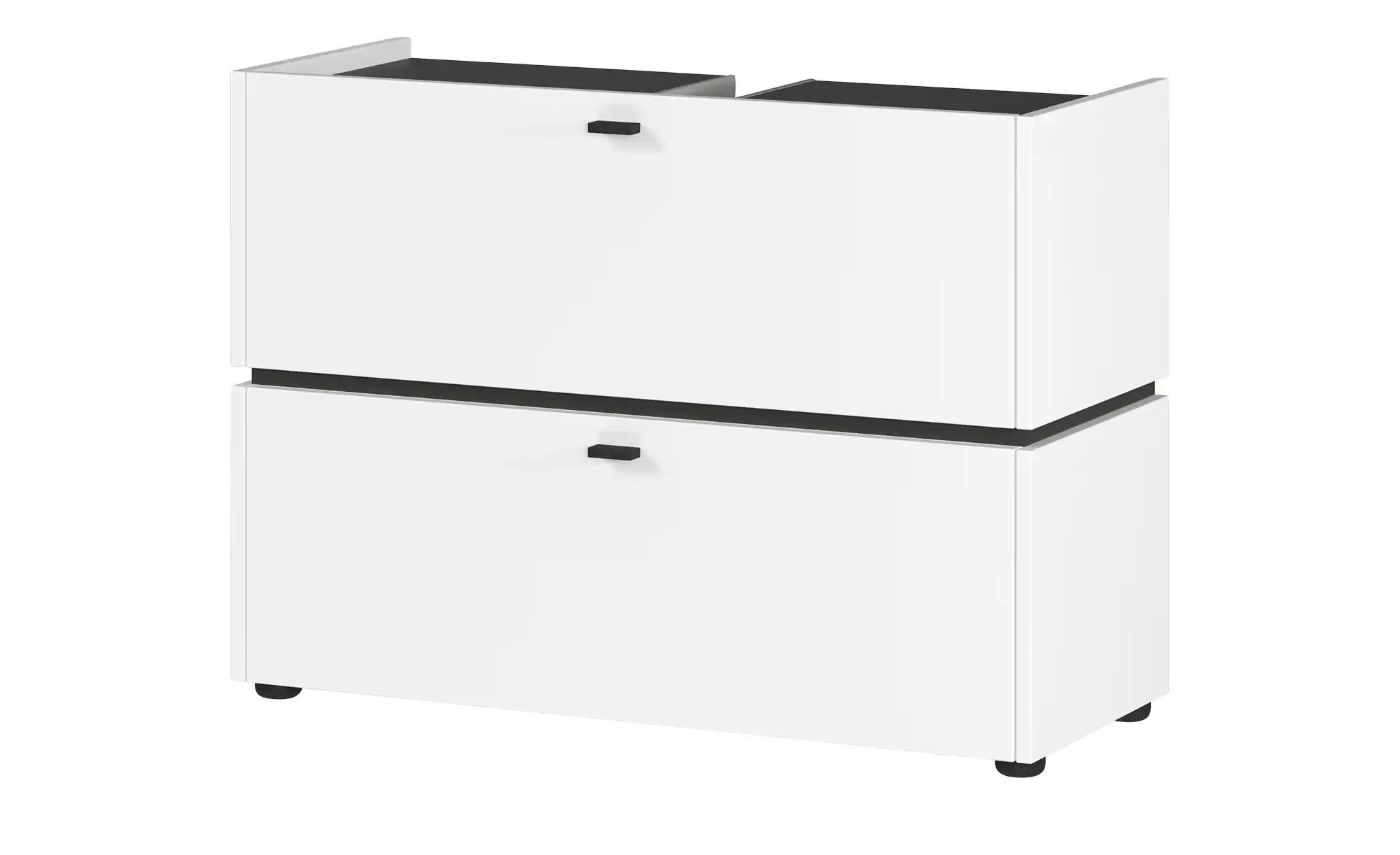 Waschbeckenunterschrank  Möhnesee ¦ weiß ¦ Maße (cm): B: 80 H: 59 T: 34.0 S günstig online kaufen
