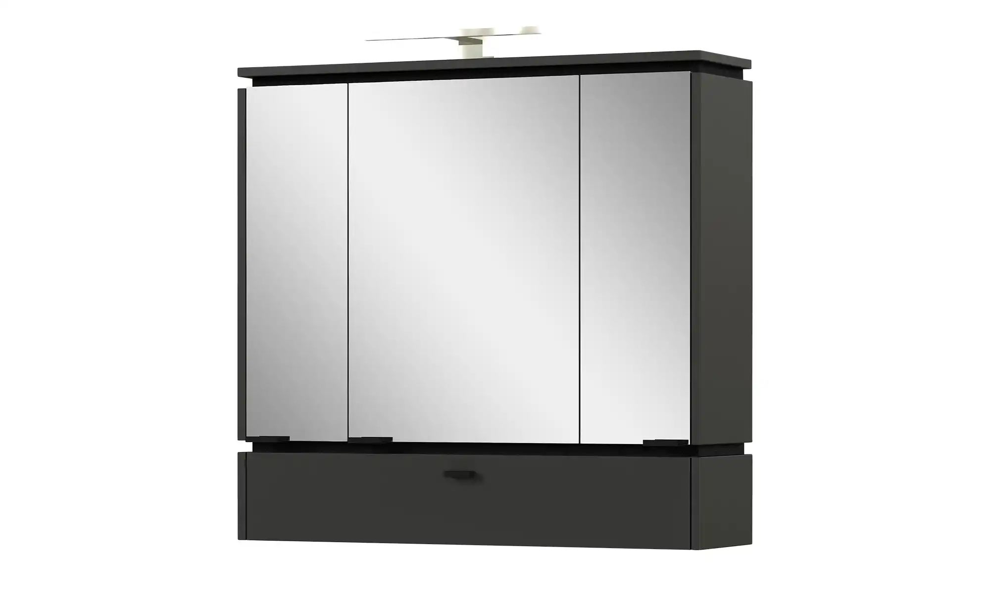 Spiegelschrank  Möhnesee ¦ grau ¦ Maße (cm): B: 79 H: 76 T: 26.0 Schränke > günstig online kaufen