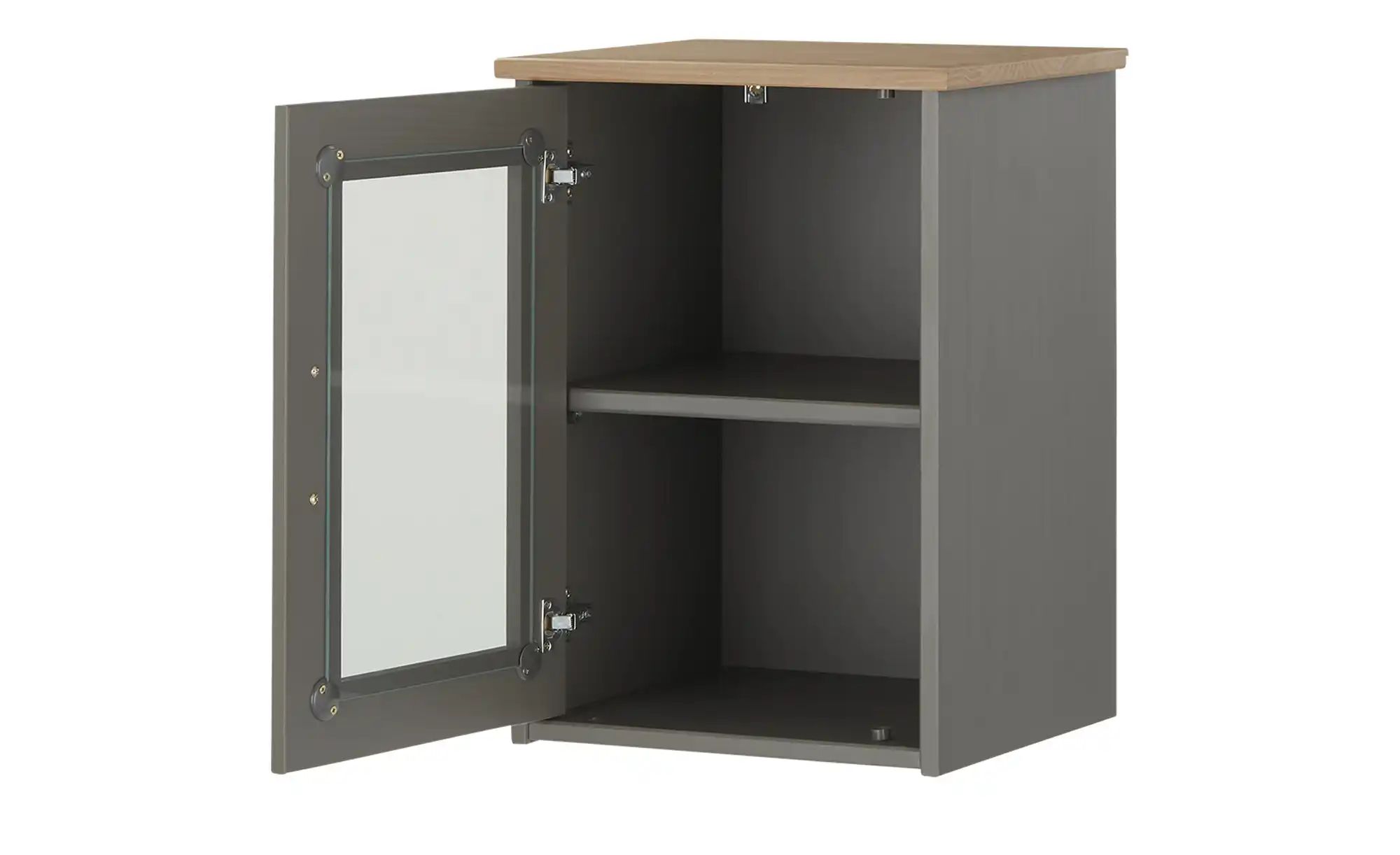 Hängeschrank  Muslone ¦ grau ¦ Maße (cm): B: 40 H: 54 T: 33.0 Schränke > Ba günstig online kaufen