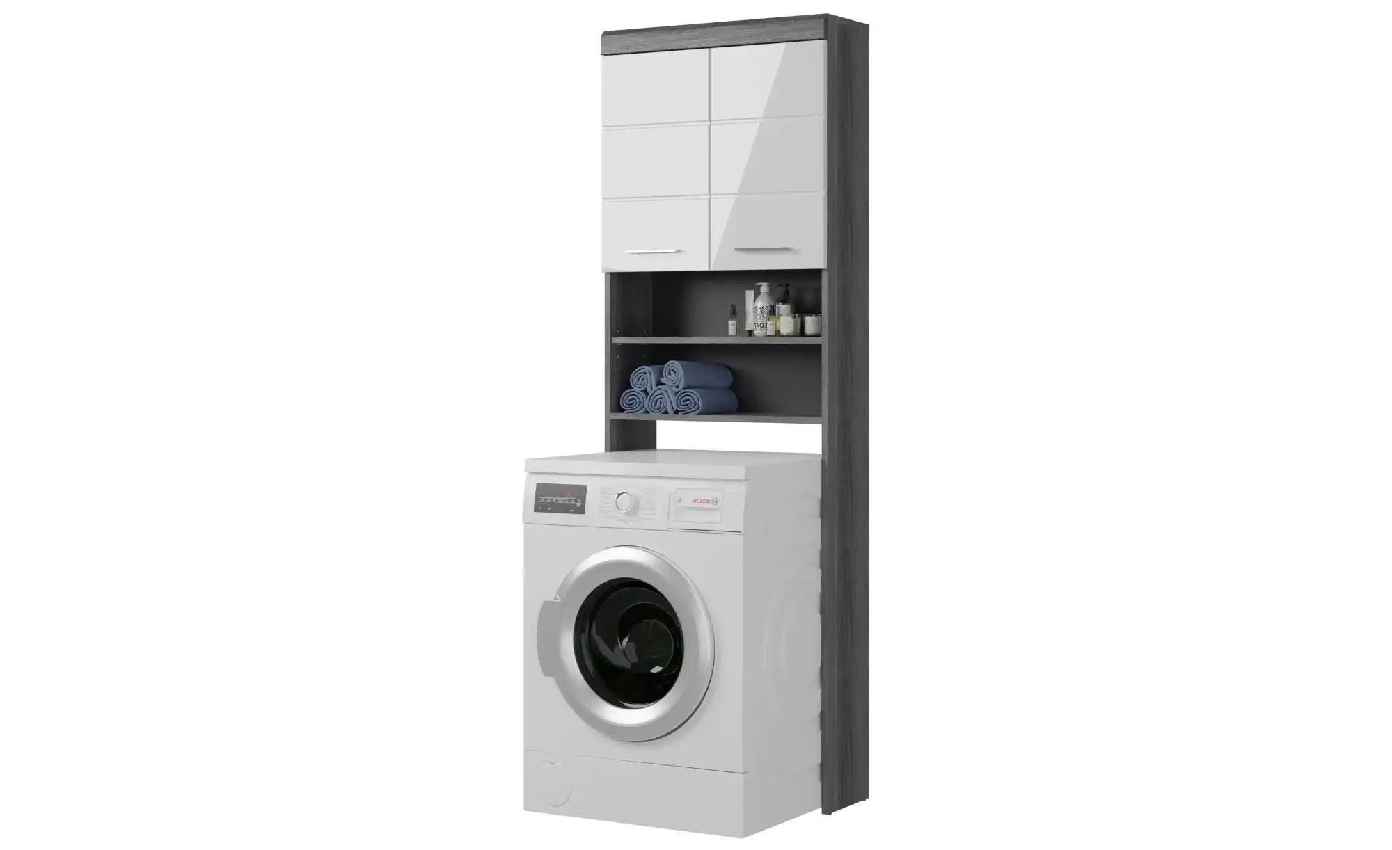 Waschmaschinenumbauschrank SCHLOONSEE  Breite 63cm  für Waschmaschine & Tro günstig online kaufen