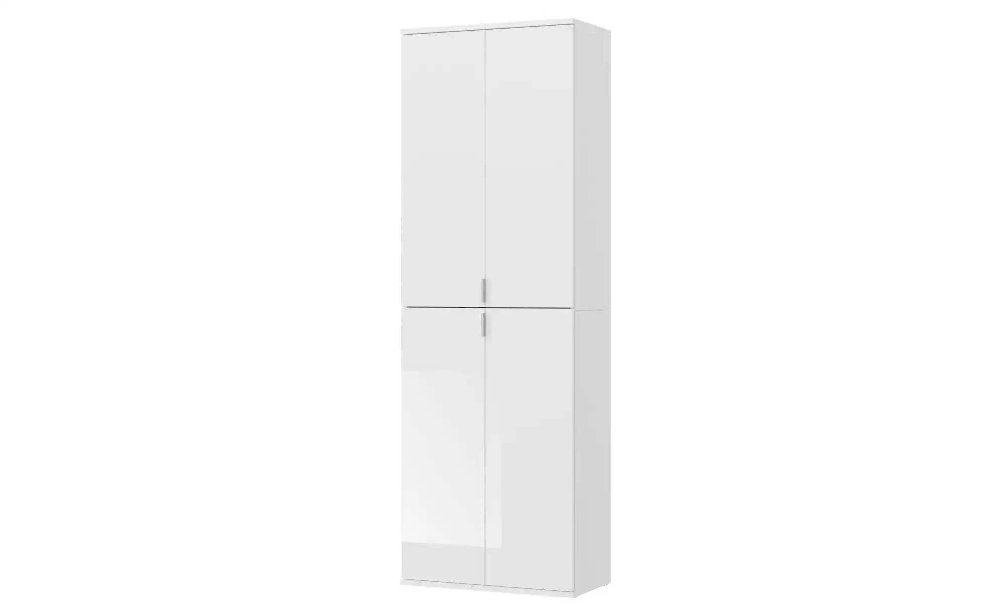 Garderobenschrank  Projekt X ¦ weiß ¦ Maße (cm): B: 61 H: 193 T: 34.0 Schrä günstig online kaufen