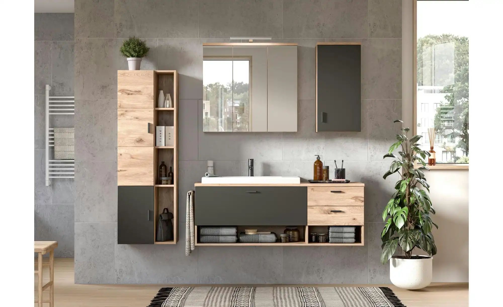 Spiegelschrank  Grabowsee ¦ verspiegelt ¦ Maße (cm): B: 80 H: 75 T: 20.0 Sc günstig online kaufen