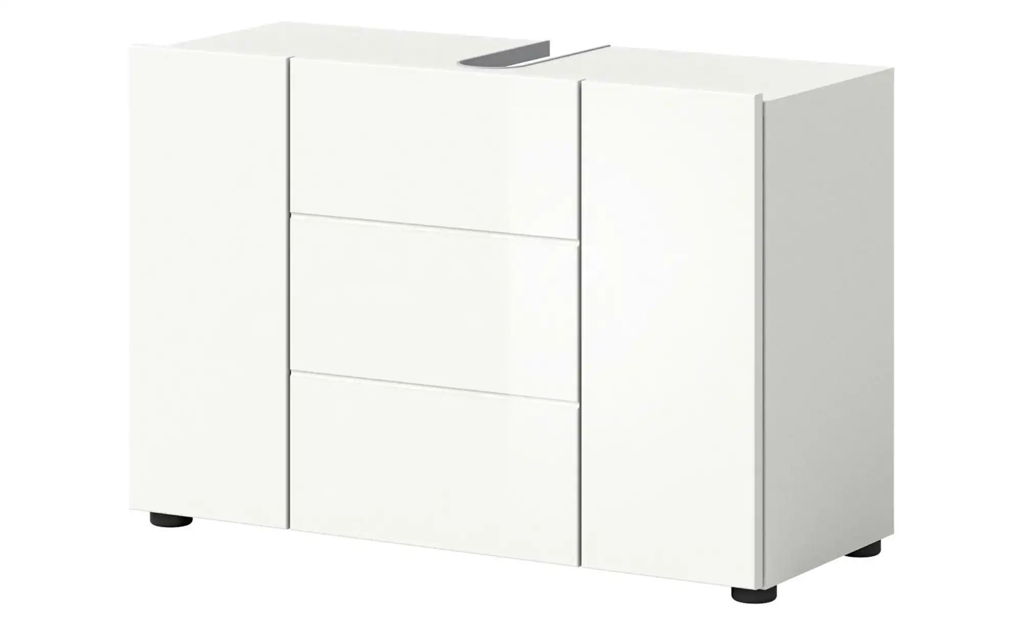 Waschbeckenunterschrank  Vechtesee ¦ weiß ¦ Maße (cm): B: 82 H: 56 T: 34.0 günstig online kaufen