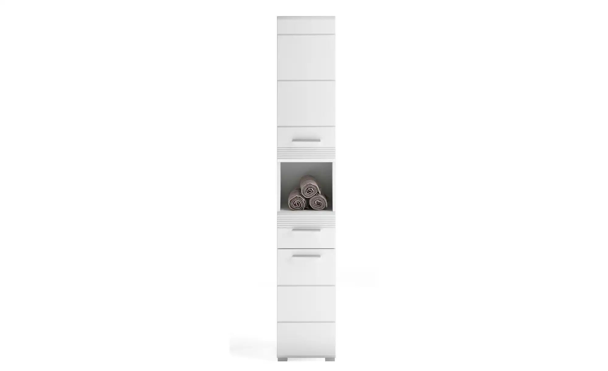 Thumbnail - Hochschrank  Lütauer See ¦ weiß ¦ Maße (cm): B: 30 H: 182 T: 31.0 Schränke > Badschränke > Bad-Hochschränke - Höffner