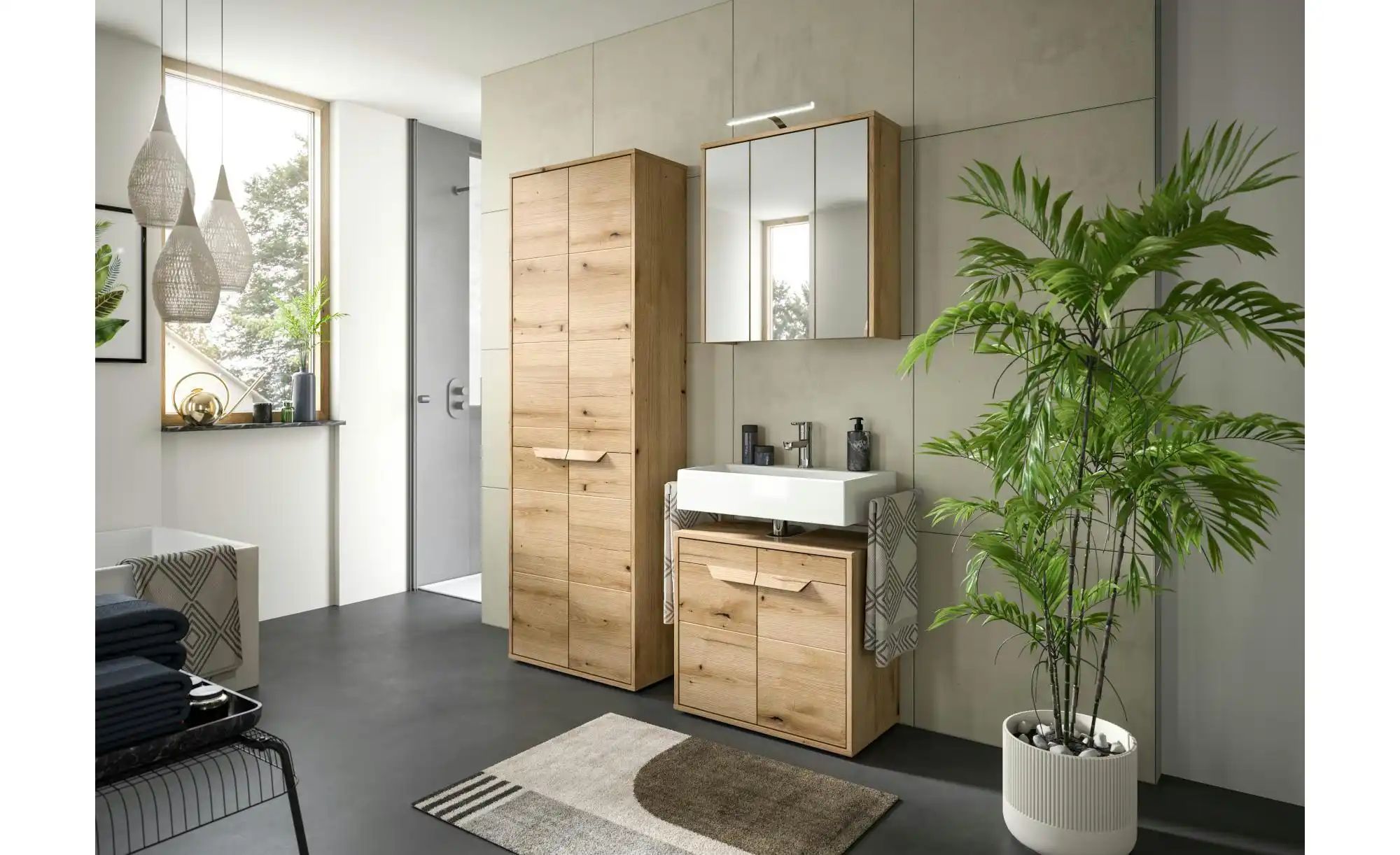 Spiegelschrank Grabowsee   ¦ holzfarben ¦ Maße (cm): B: 64 H: 68 Schränke > günstig online kaufen